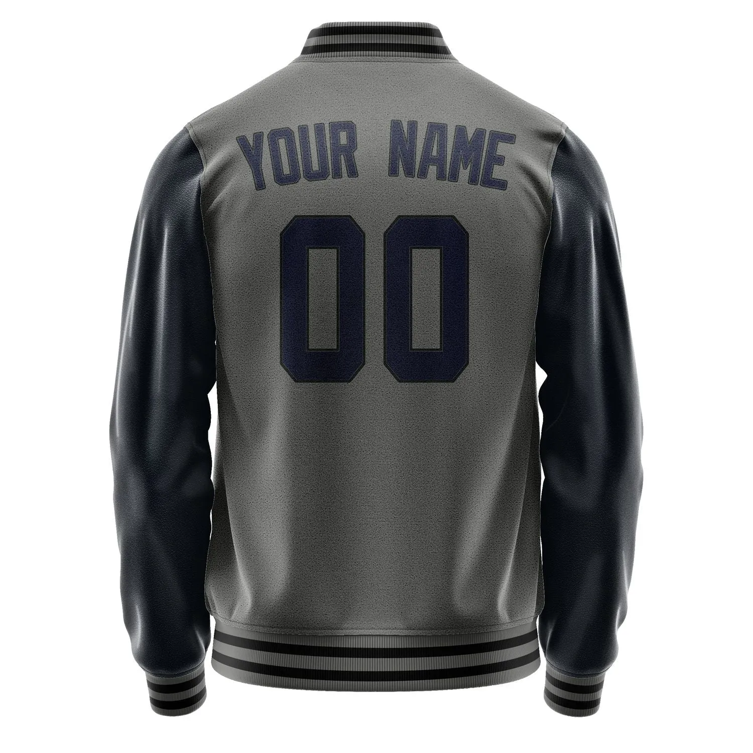 Custom Dark Grey Navy Jacket sold by Tailorly product image thumbnail 3