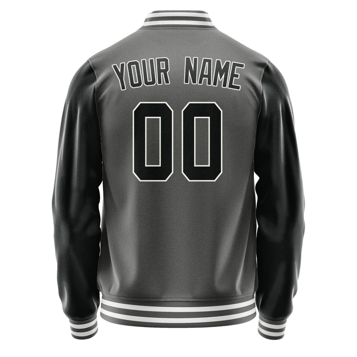 Custom Dark Grey Black Jacket sold by Tailorly product image thumbnail 3