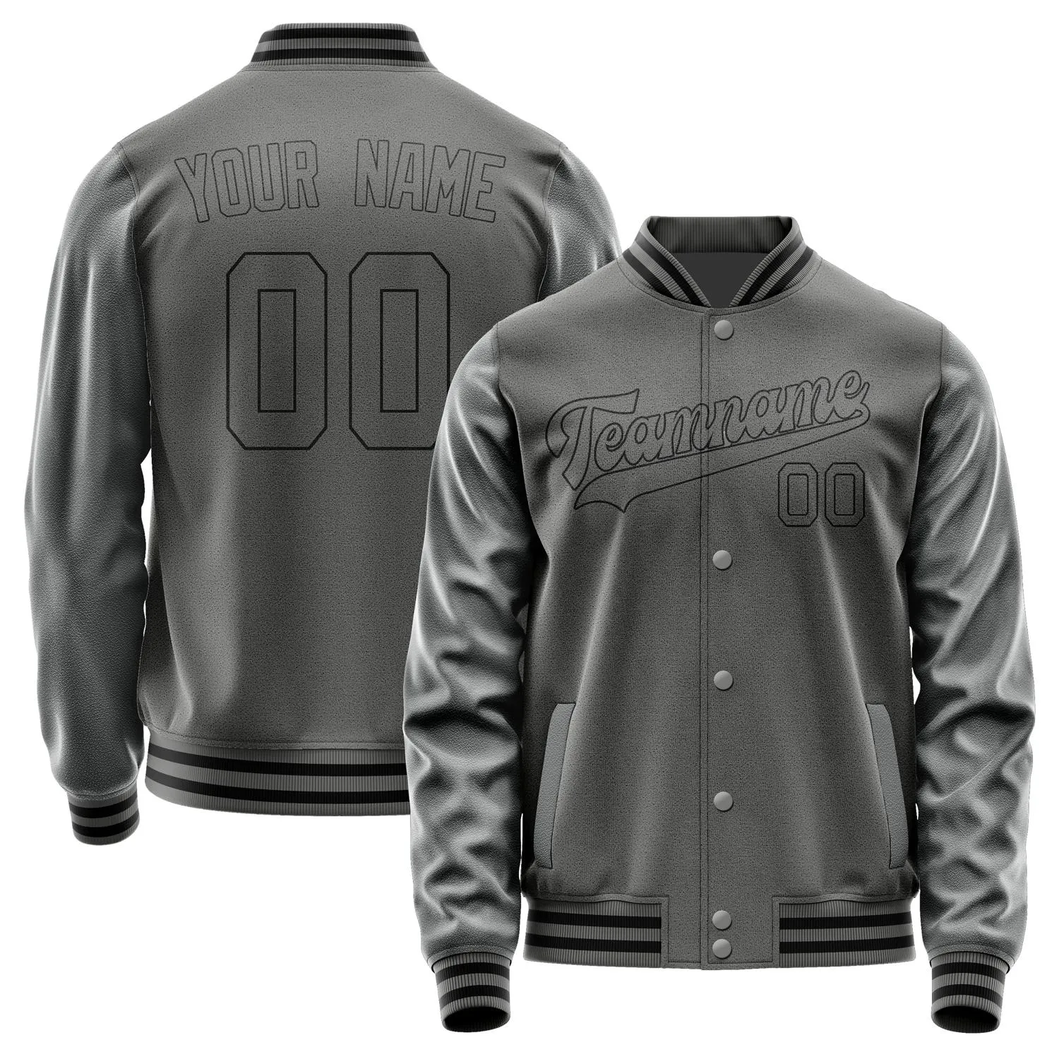 Custom Dark Grey Dark Grey Jacket sold by Tailorly