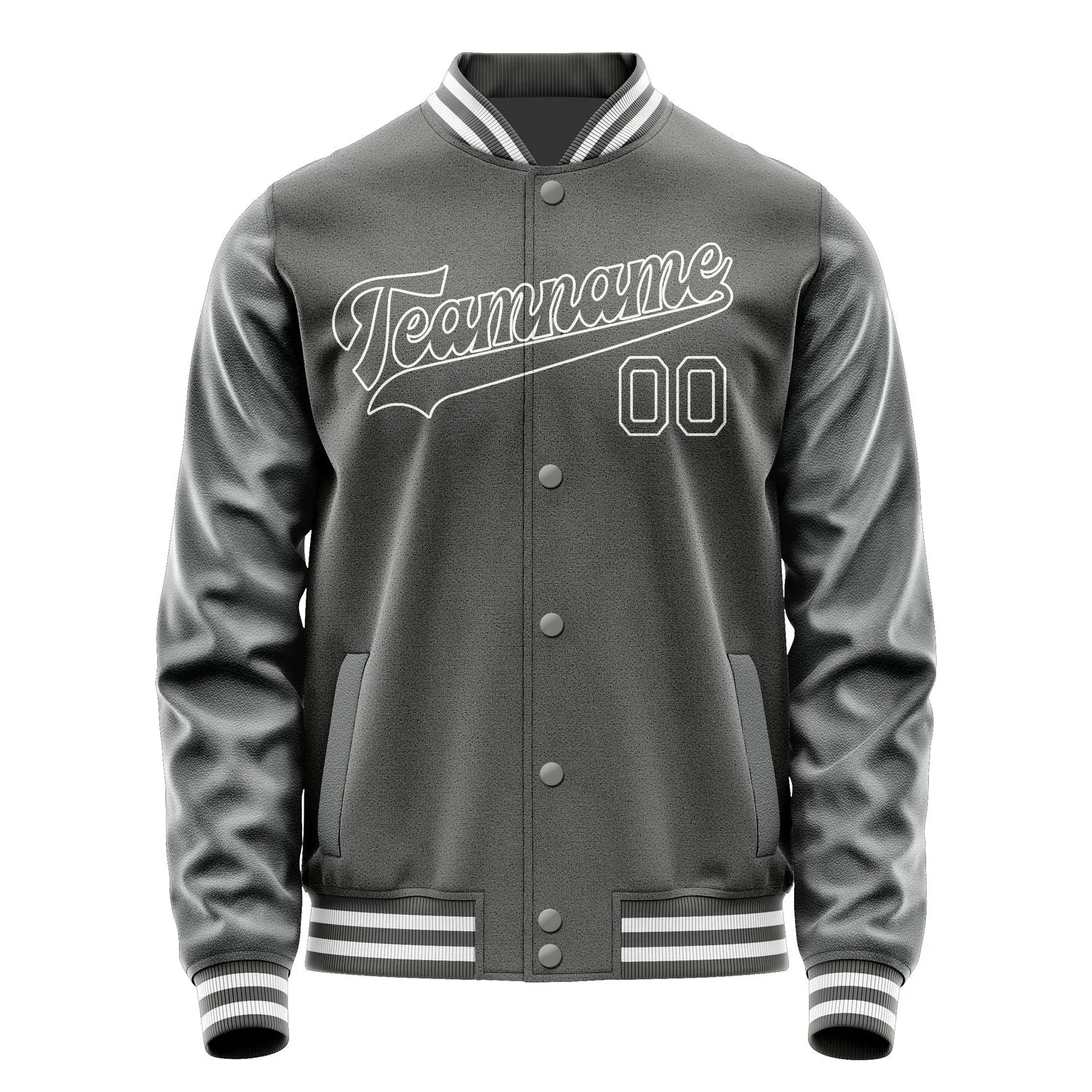Custom Dark Grey Dark Grey Jacket sold by Tailorly product image thumbnail 4