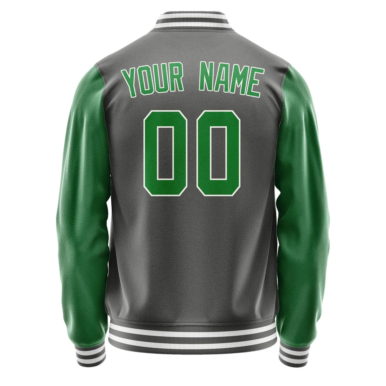 Custom Dark Grey Emerald Green Jacket sold by Tailorly product image thumbnail 3