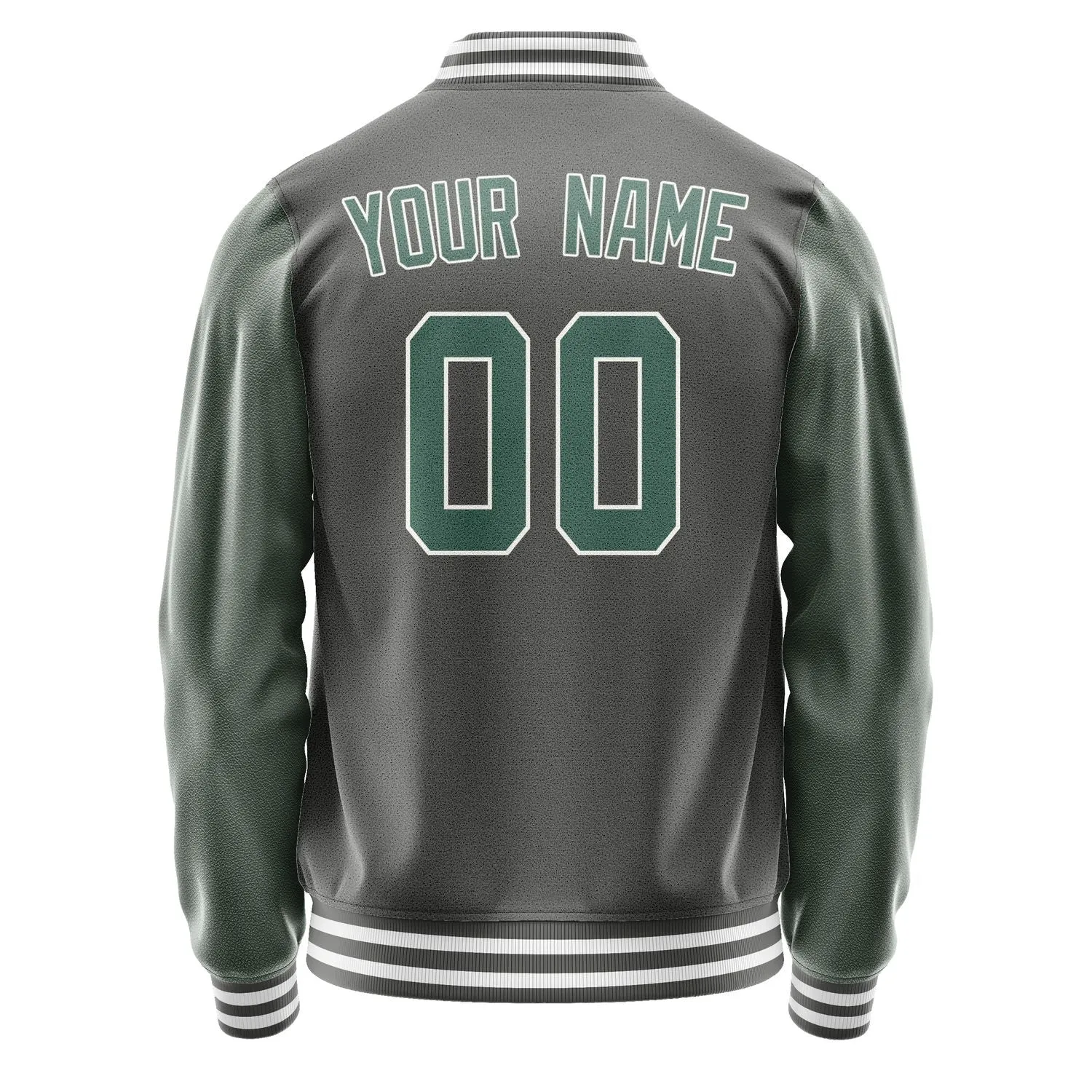 Custom Dark Grey Blue Green Jacket sold by Tailorly product image thumbnail 3