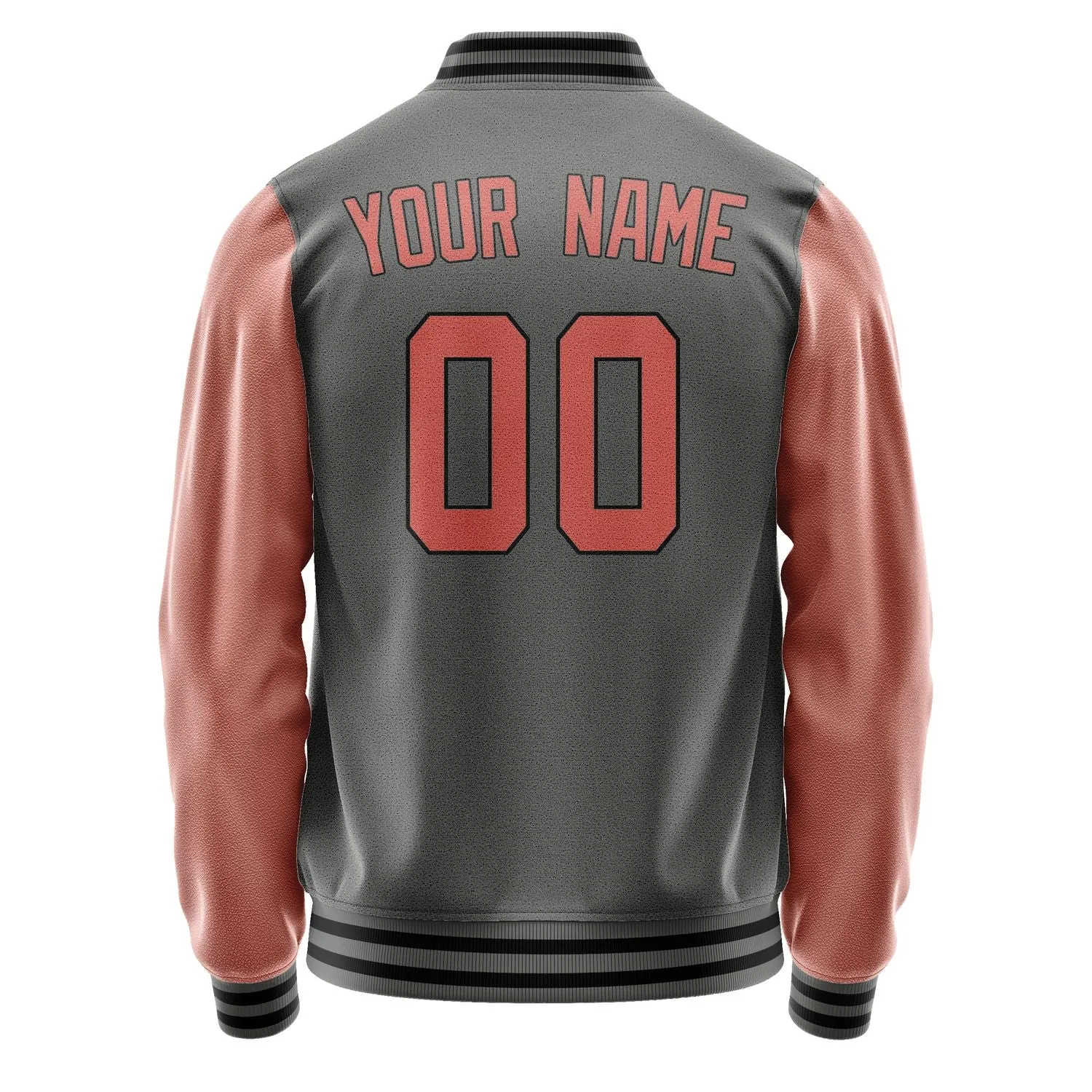 Custom Dark Grey Copper Rose Jacket sold by Tailorly product image thumbnail 3