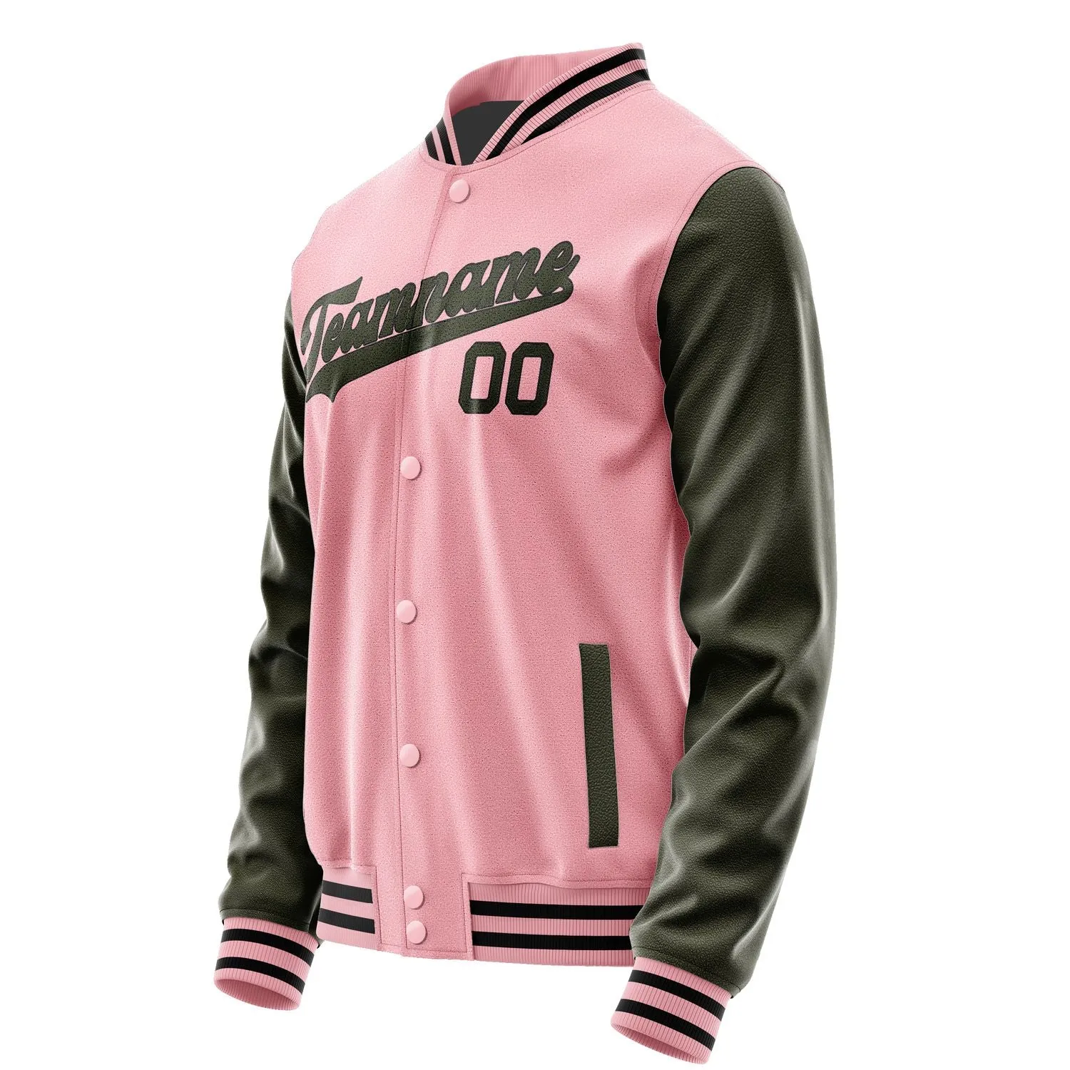 Custom Light Pink Olive Jacket sold by Tailorly product image thumbnail 2
