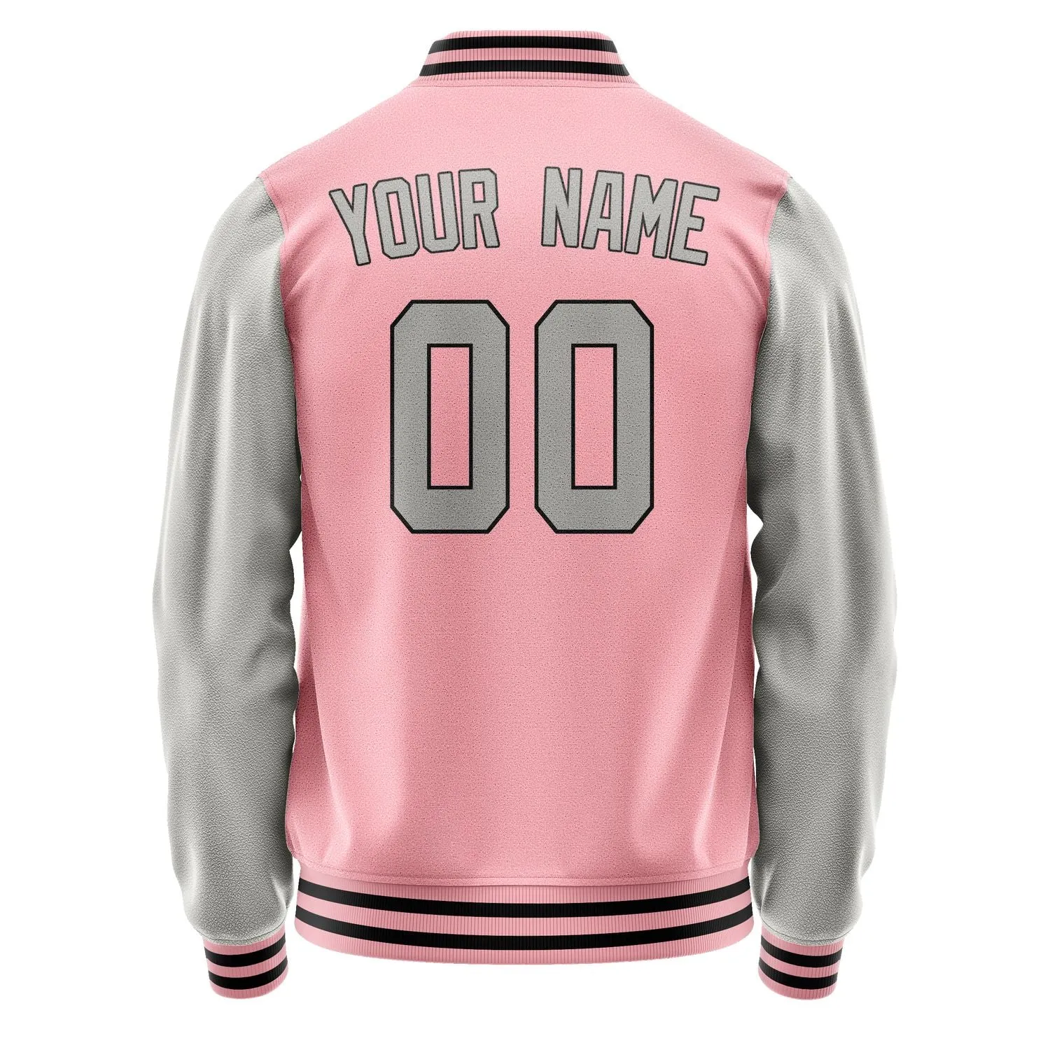 Custom Light Pink Gray Jacket sold by Tailorly product image thumbnail 3