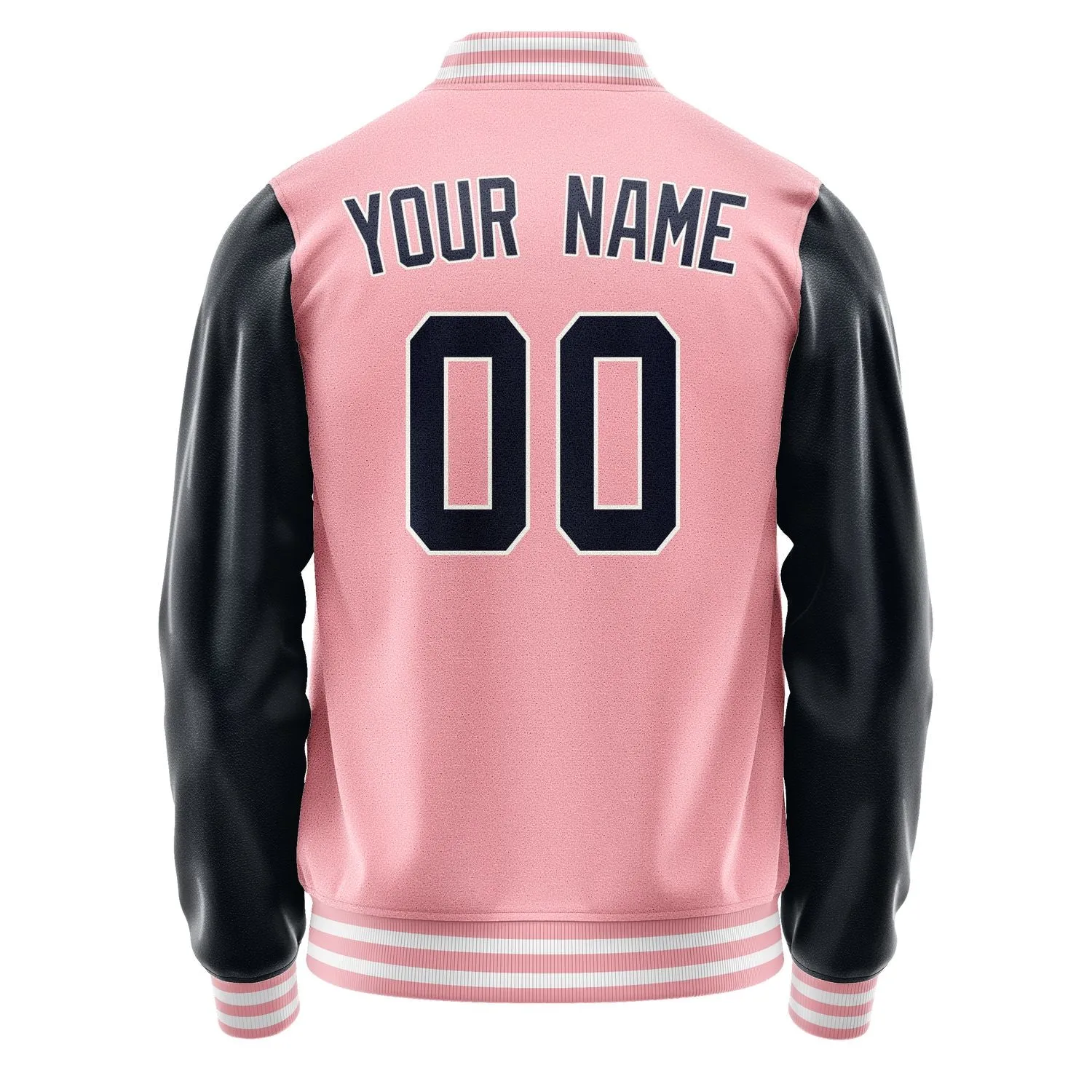 Custom Light Pink Navy Jacket sold by Tailorly product image thumbnail 3