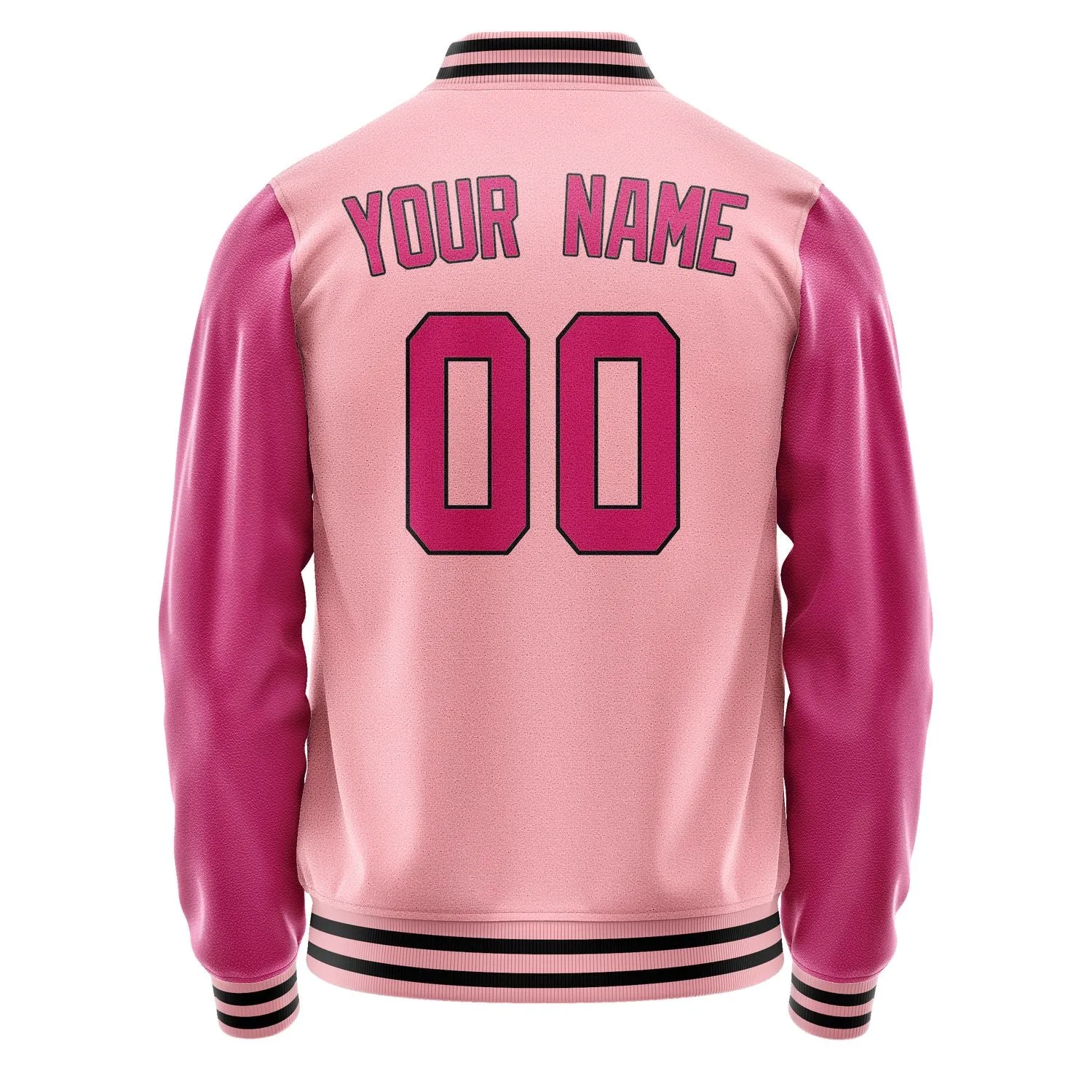 Custom Light Pink Pink Jacket sold by Tailorly product image thumbnail 3