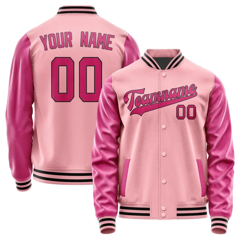 Custom Light Pink Pink Jacket sold by Tailorly