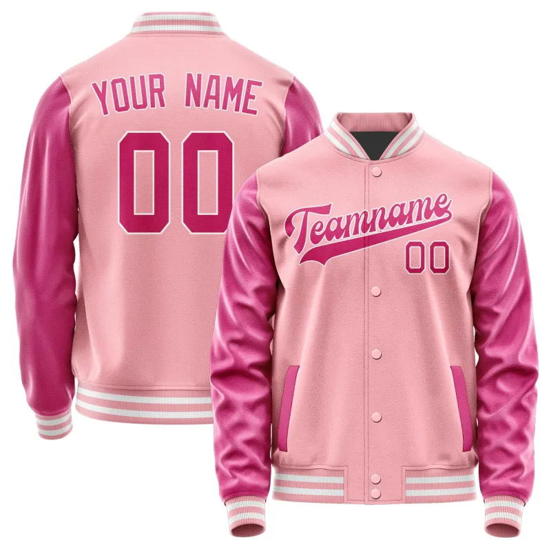Custom Light Pink Pink Jacket sold by Tailorly