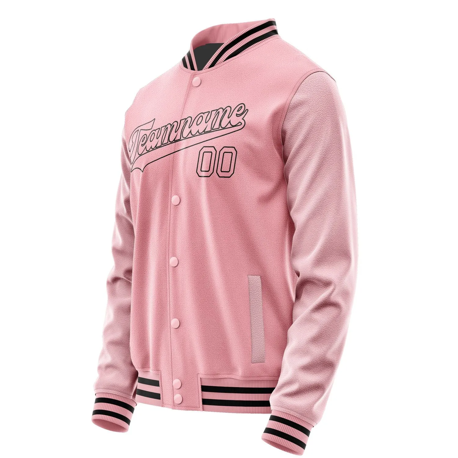 Custom Light Pink Light Pink Jacket sold by Tailorly product image thumbnail 2
