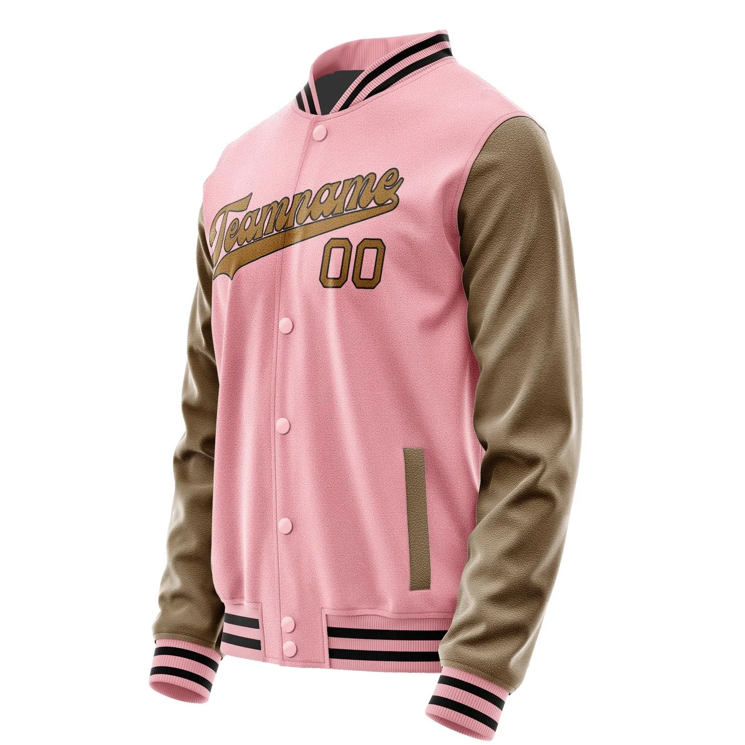 Custom Light Pink Khaki Jacket sold by Tailorly product image thumbnail 2