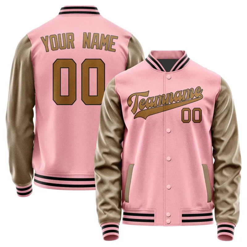 Custom Light Pink Khaki Jacket sold by Tailorly