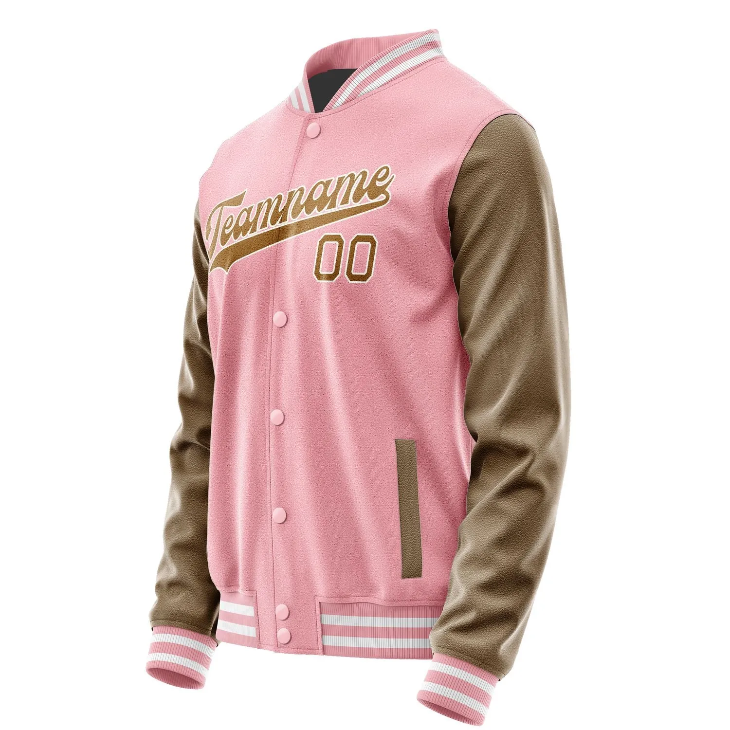 Custom Light Pink Khaki Jacket sold by Tailorly product image thumbnail 2