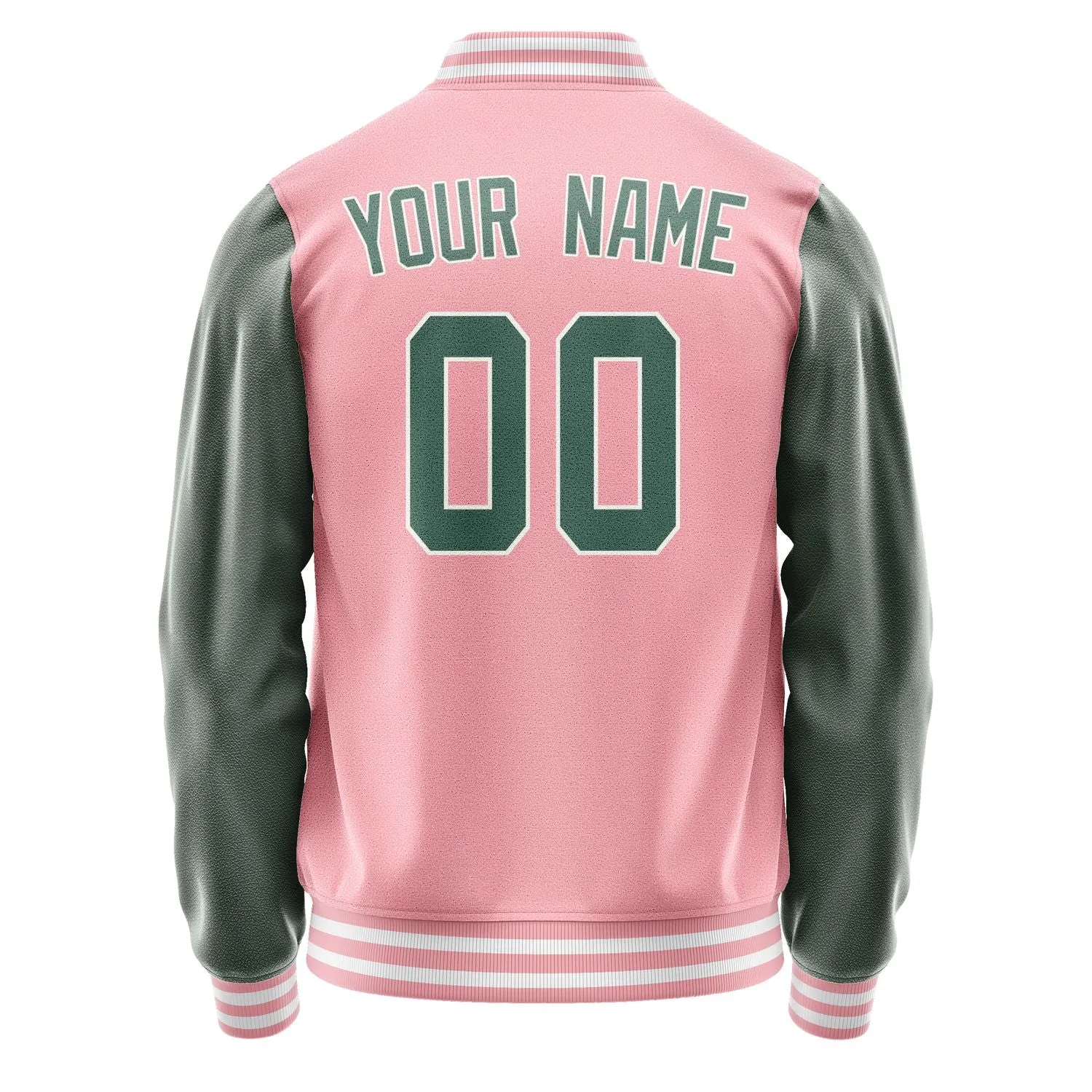 Custom Light Pink Blue Green Jacket sold by Tailorly product image thumbnail 3