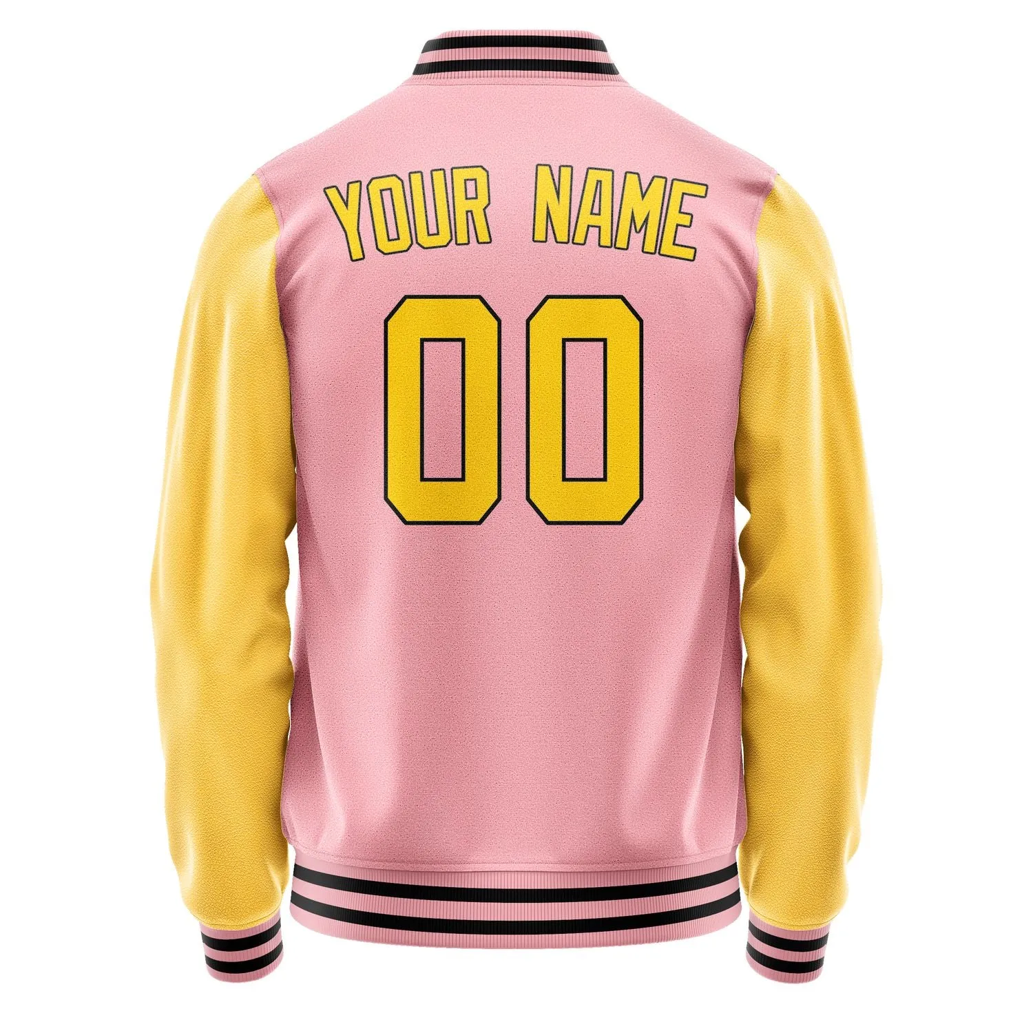 Custom Light Pink Gold Jacket sold by Tailorly product image thumbnail 3