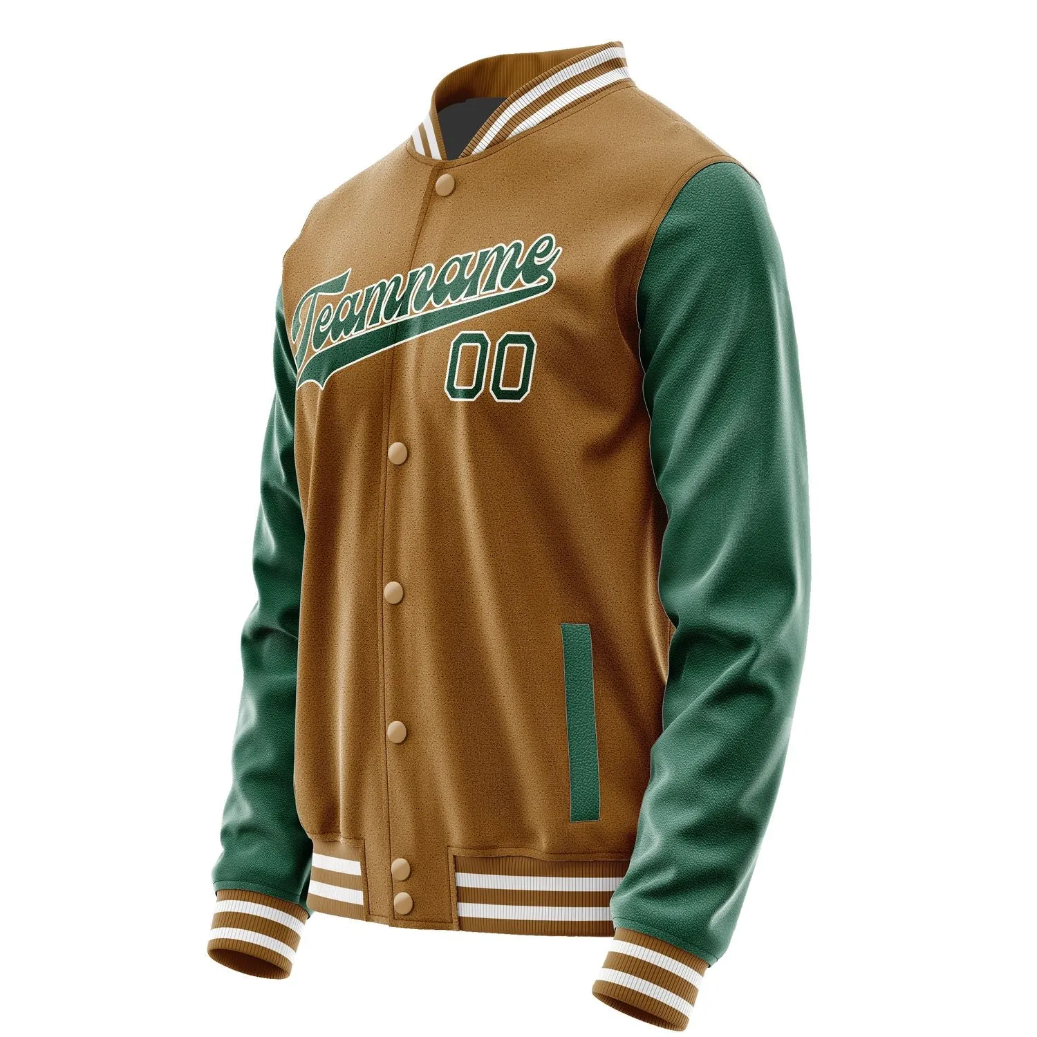 Custom Khaki Green Jacket sold by Tailorly product image thumbnail 2