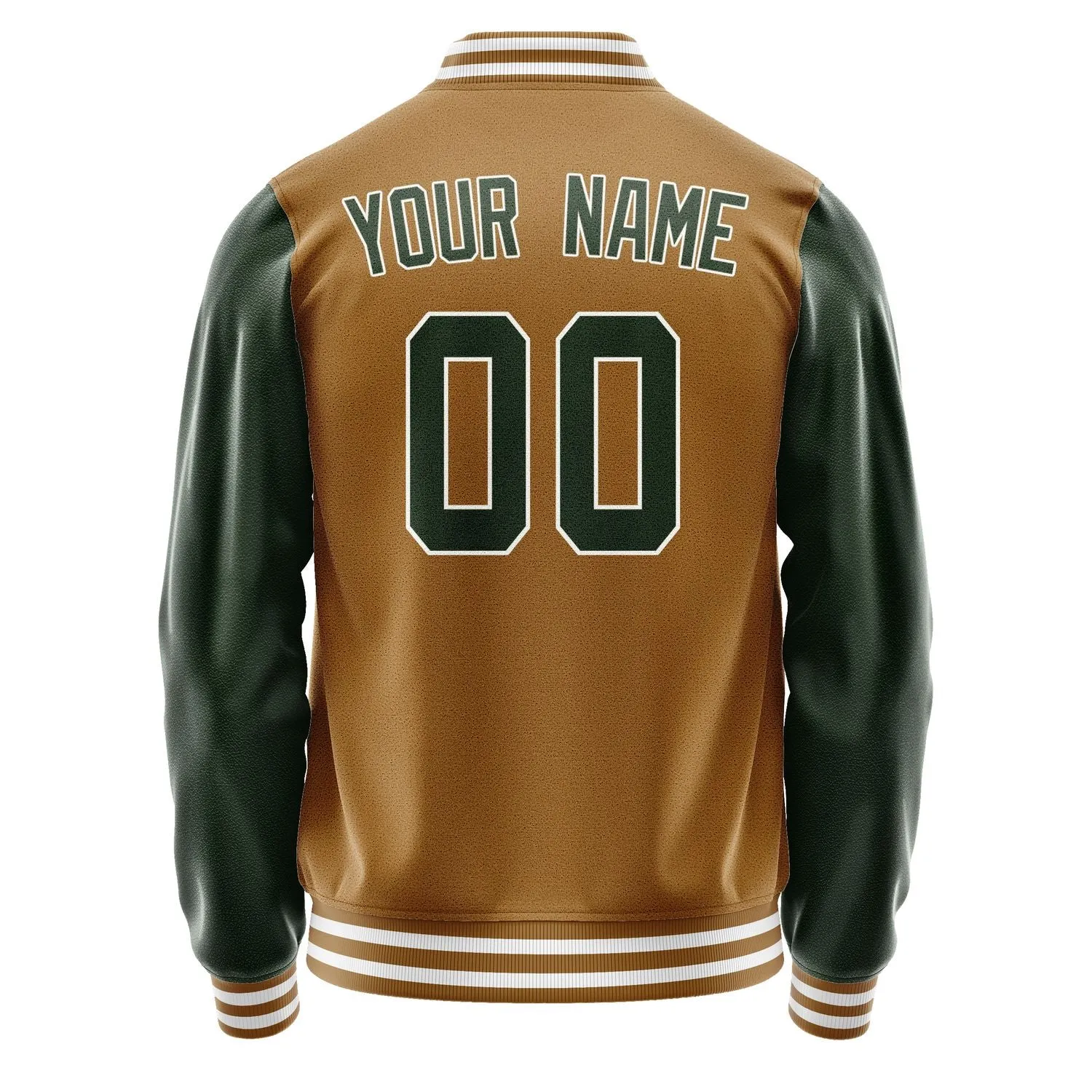 Custom Khaki Dark Green Jacket sold by Tailorly product image thumbnail 3