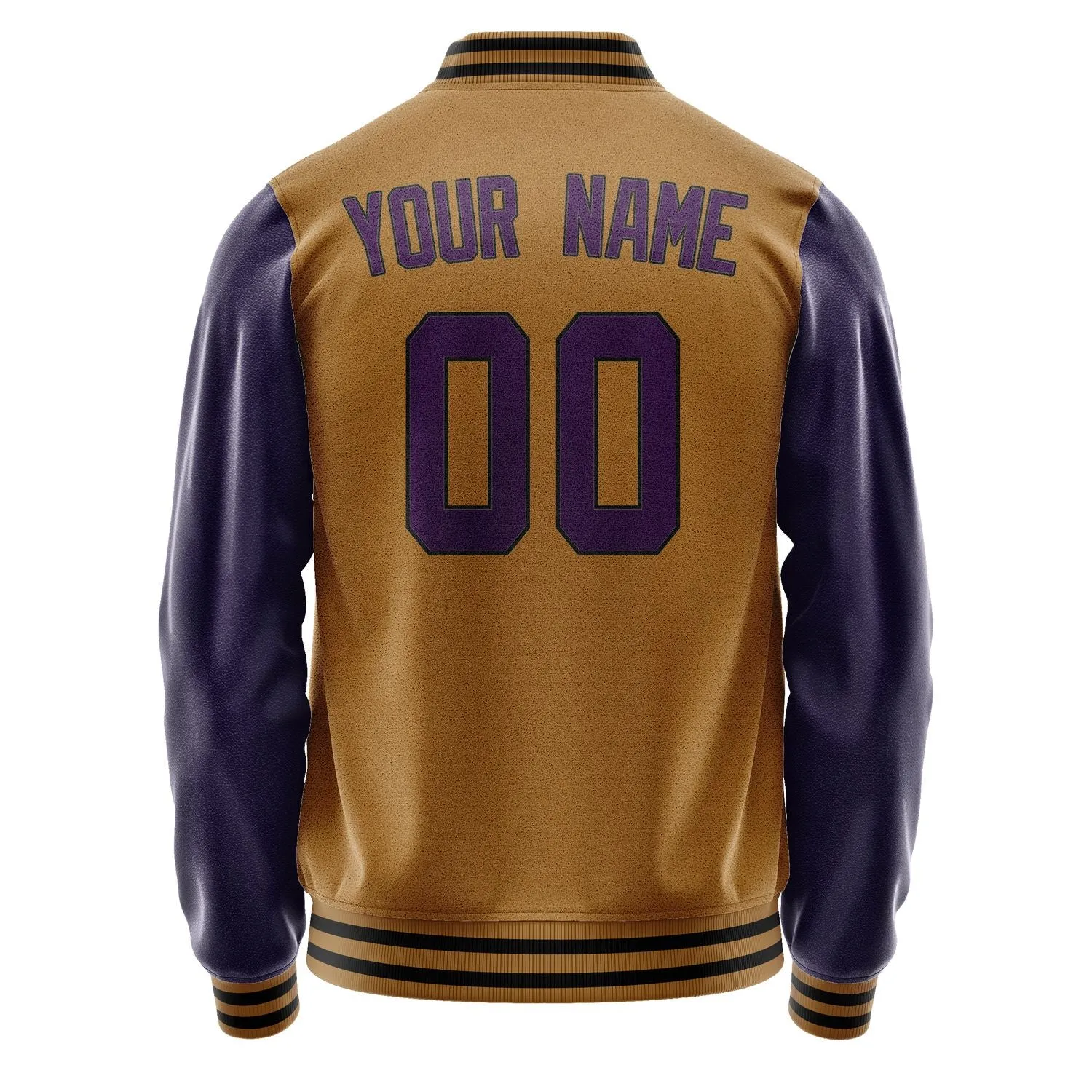 Custom Khaki Purple Jacket sold by Tailorly product image thumbnail 3