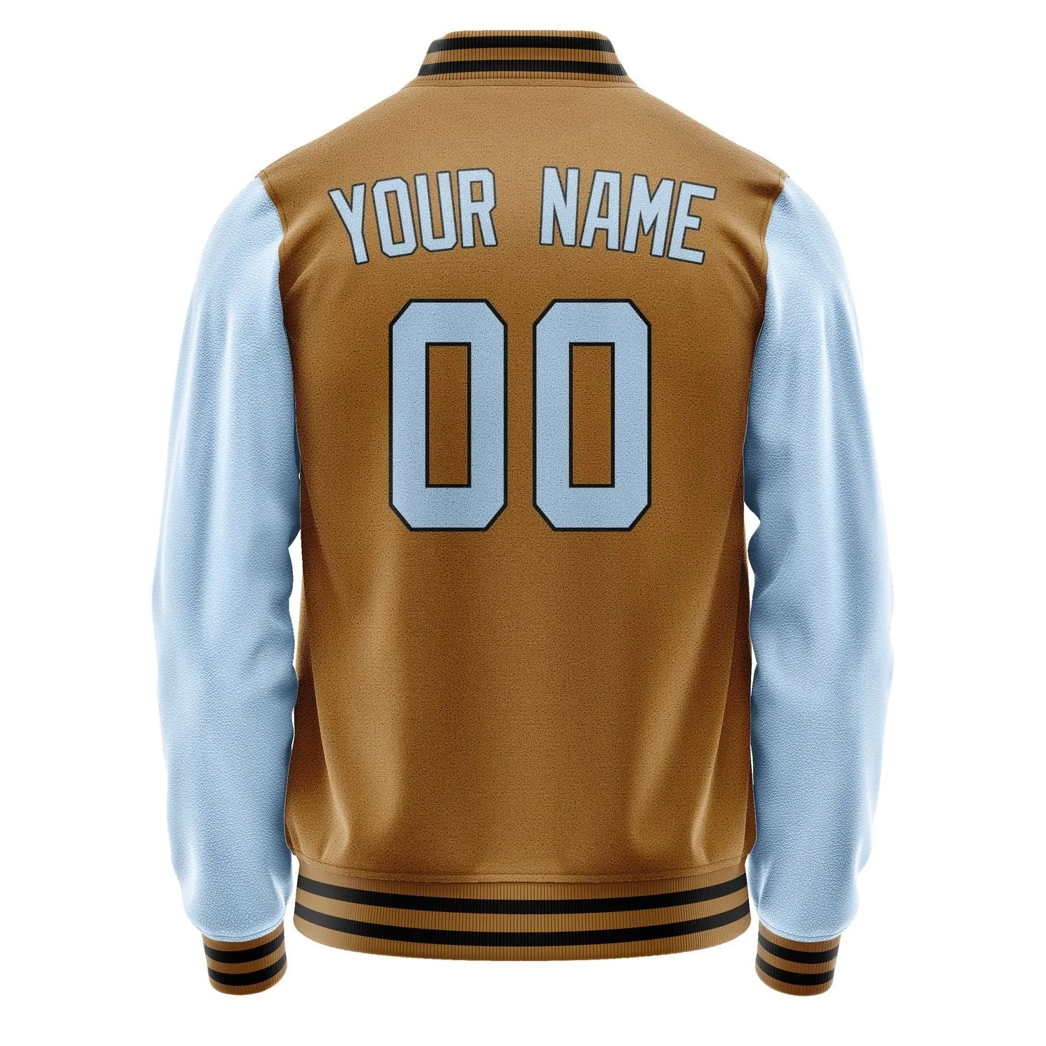 Custom Khaki Light Blue Jacket sold by Tailorly product image thumbnail 3
