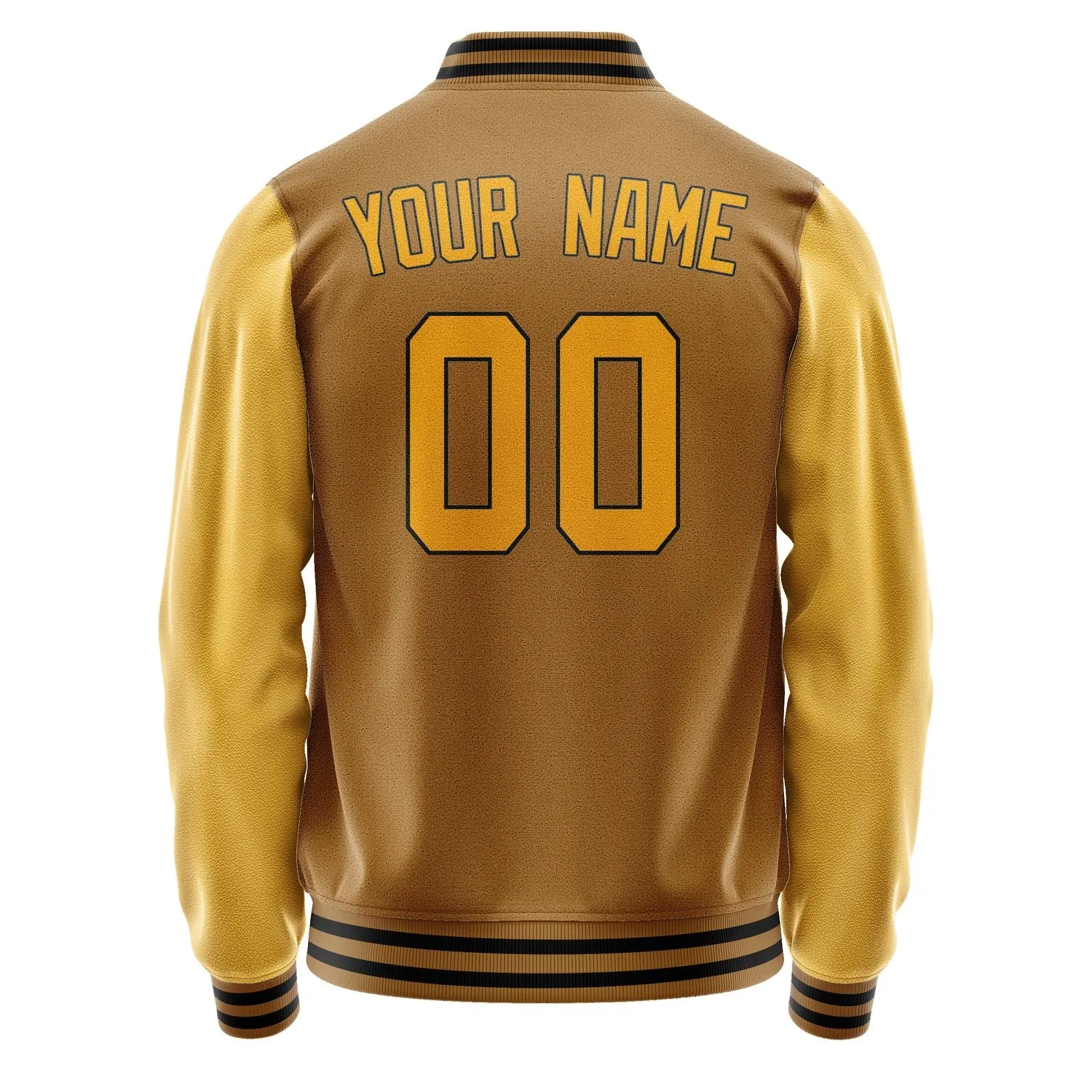 Custom Khaki Yellow Jacket sold by Tailorly product image thumbnail 3
