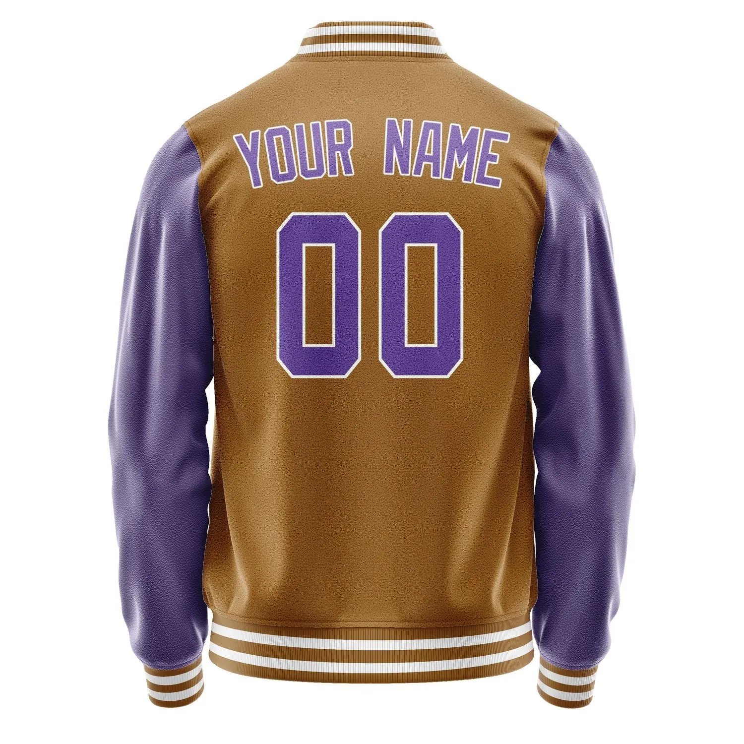Custom Khaki Light Purple Jacket sold by Tailorly product image thumbnail 3