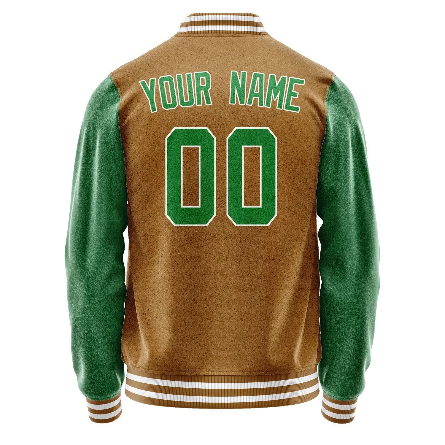 Custom Khaki Emerald Green Jacket sold by Tailorly product image thumbnail 3