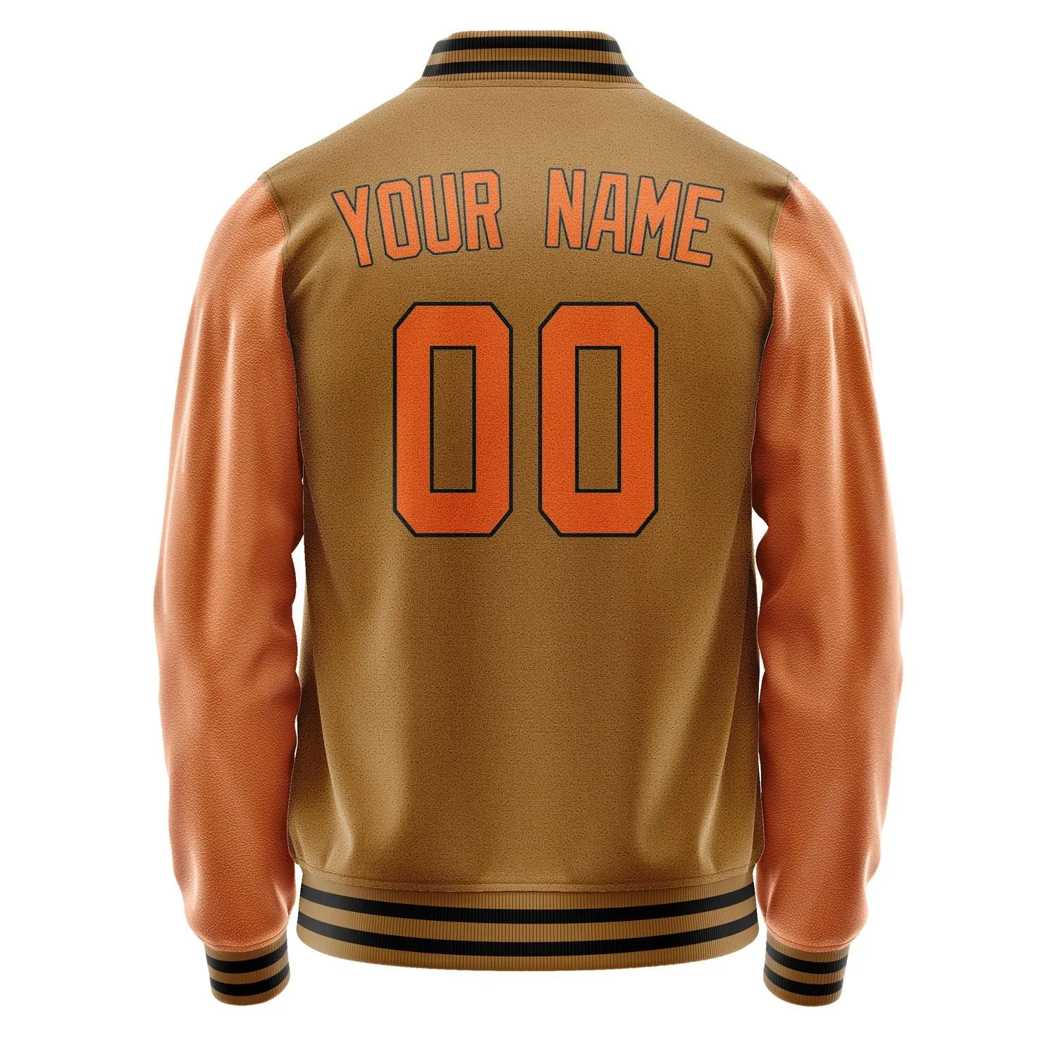 Custom Khaki Orange Jacket sold by Tailorly product image thumbnail 3