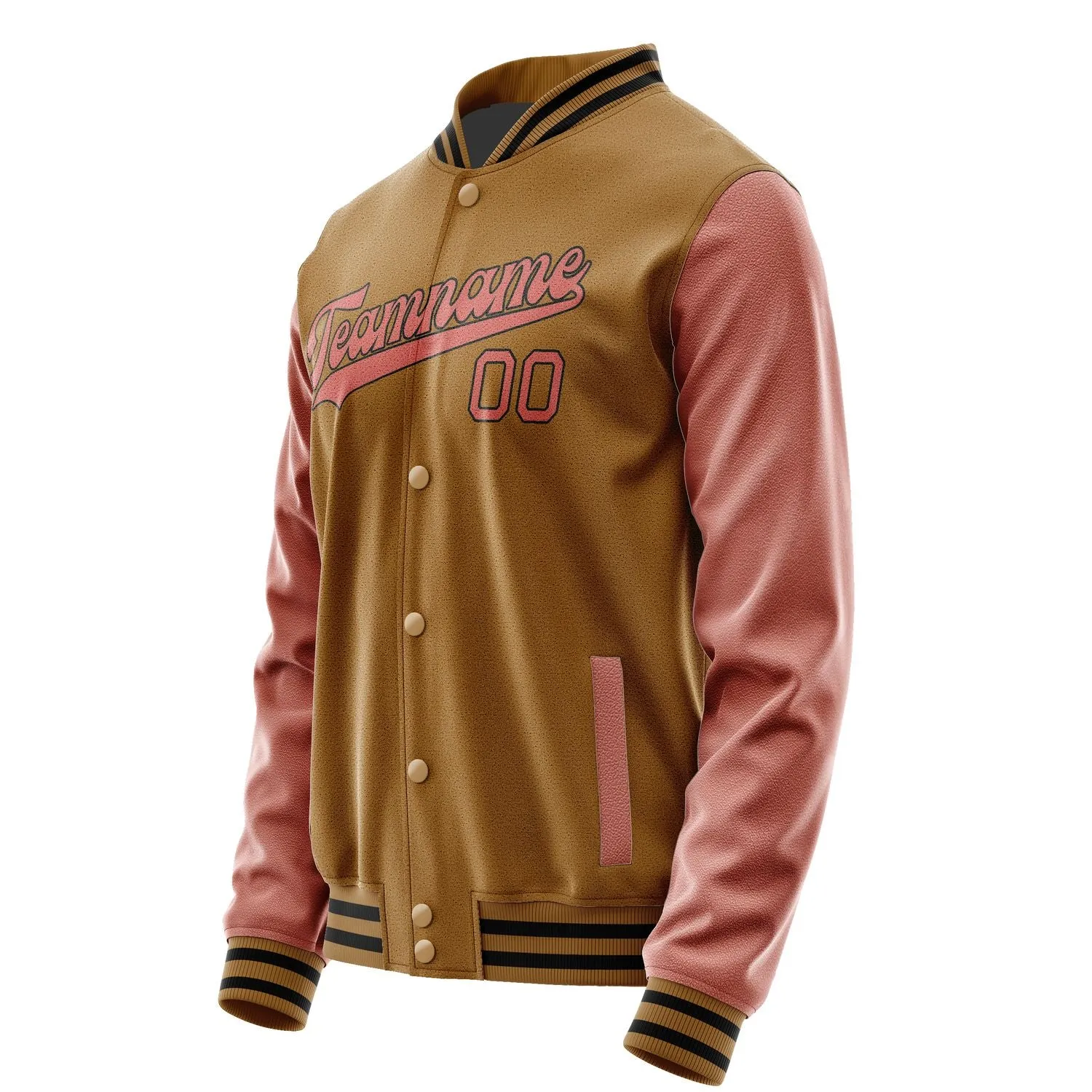 Custom Khaki Copper Rose Jacket sold by Tailorly product image thumbnail 2