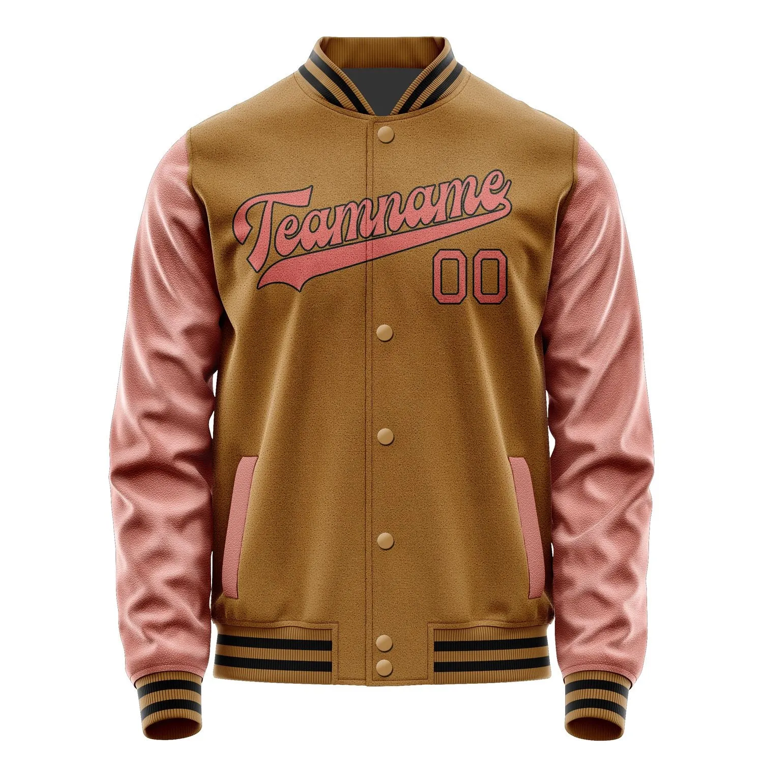 Custom Khaki Copper Rose Jacket sold by Tailorly product image thumbnail 4