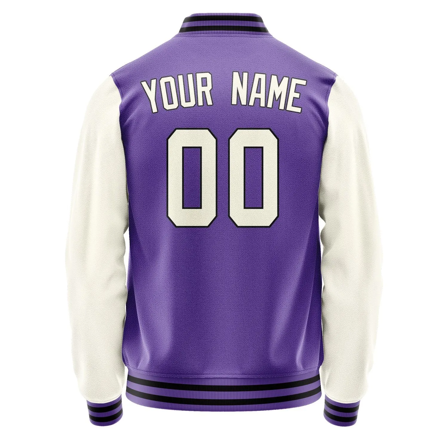 Custom Light Purple Cream Jacket sold by Tailorly product image thumbnail 3