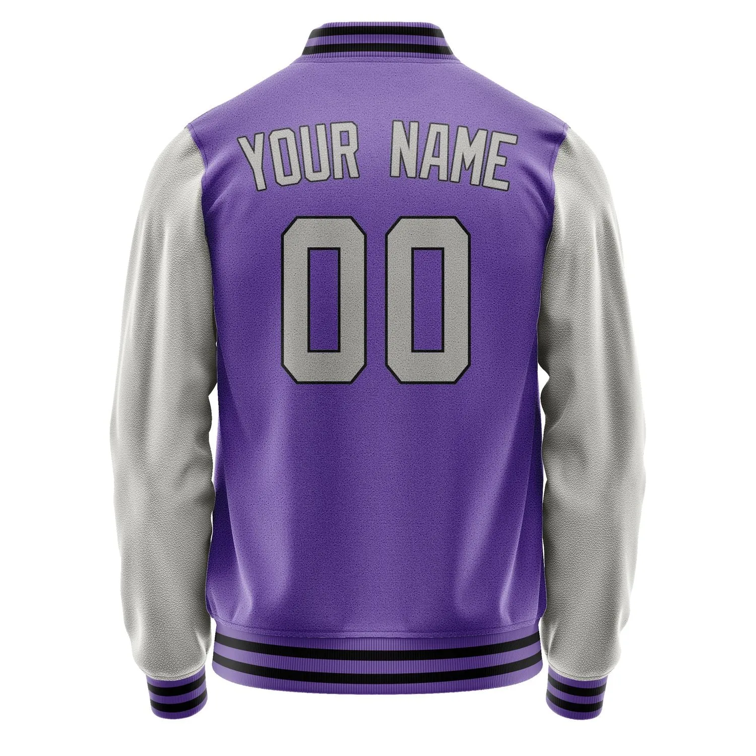 Custom Light Purple Gray Jacket sold by Tailorly product image thumbnail 3