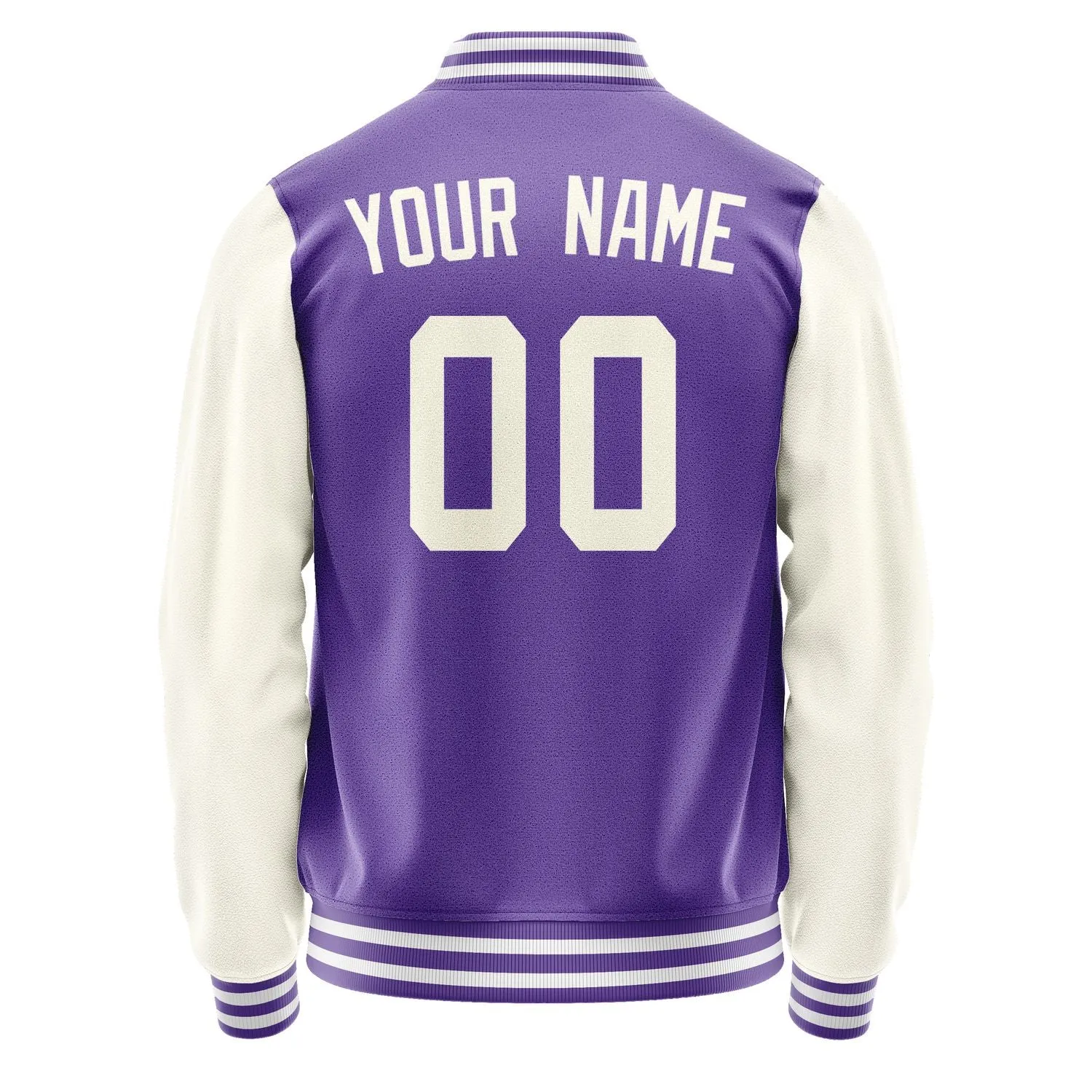 Custom Light Purple Cream Jacket sold by Tailorly product image thumbnail 3