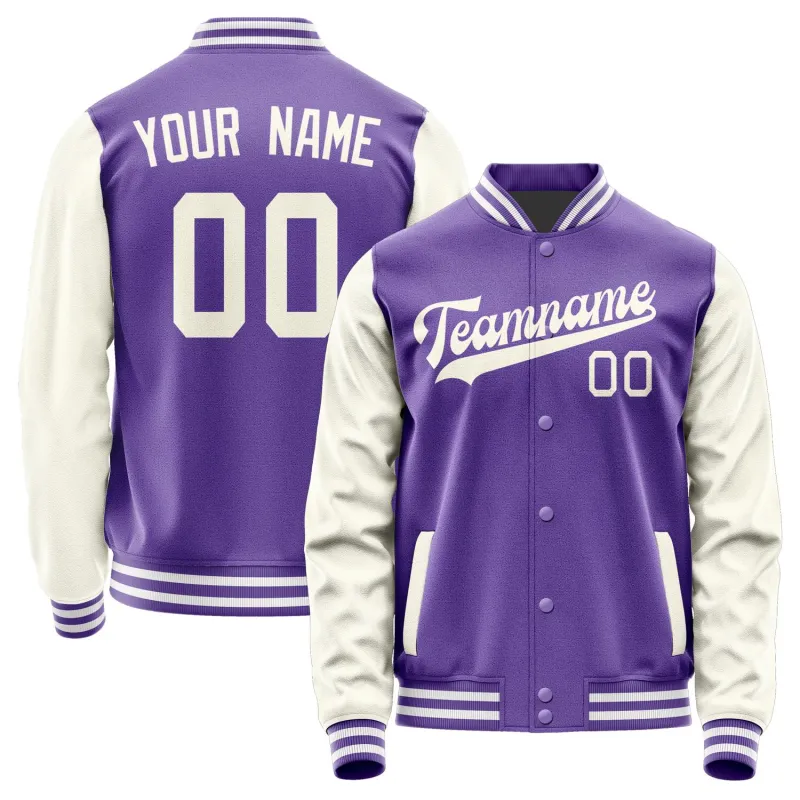 Custom Light Purple Cream Jacket sold by Tailorly