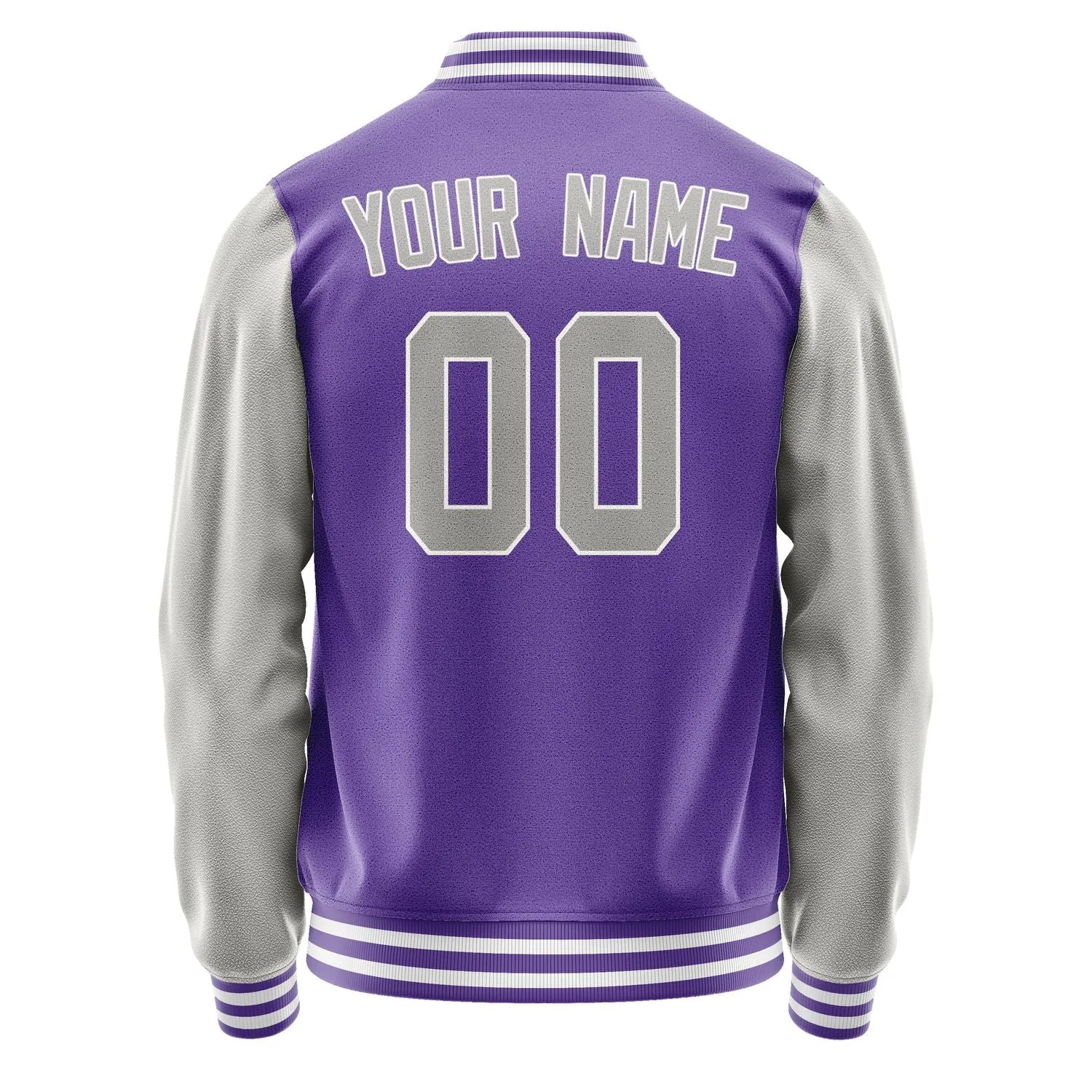 Custom Light Purple Gray Jacket sold by Tailorly product image thumbnail 3