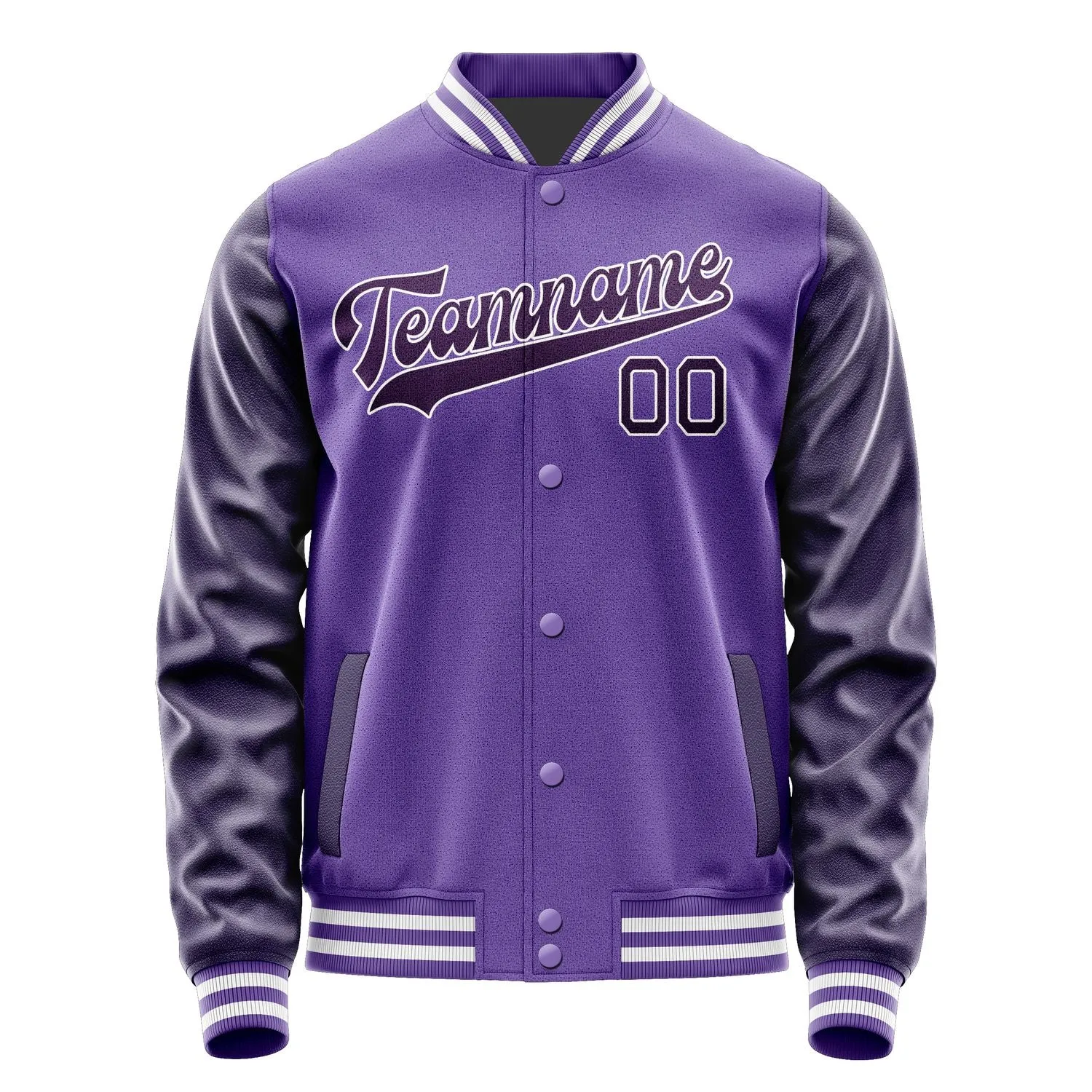 Custom Light Purple Purple Jacket sold by Tailorly product image thumbnail 4