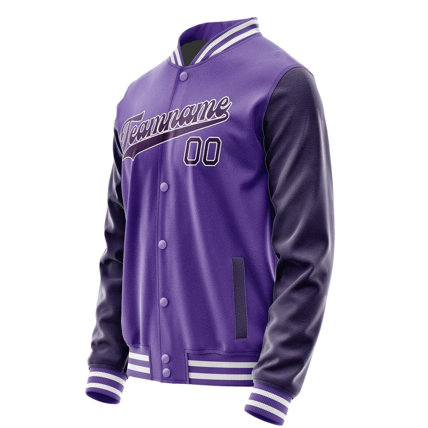 Custom Light Purple Purple Jacket sold by Tailorly product image thumbnail 2