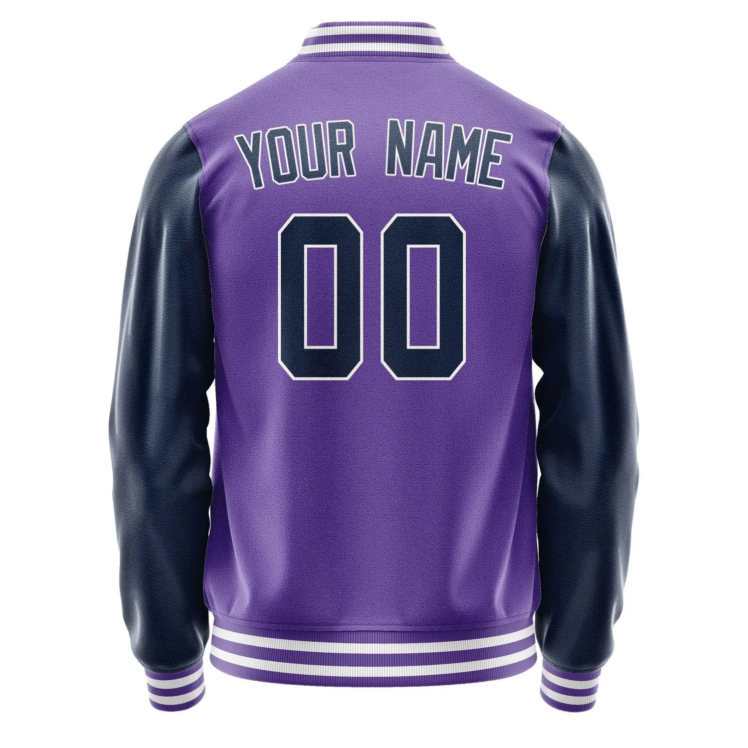 Custom Light Purple Blue Jacket sold by Tailorly product image thumbnail 3