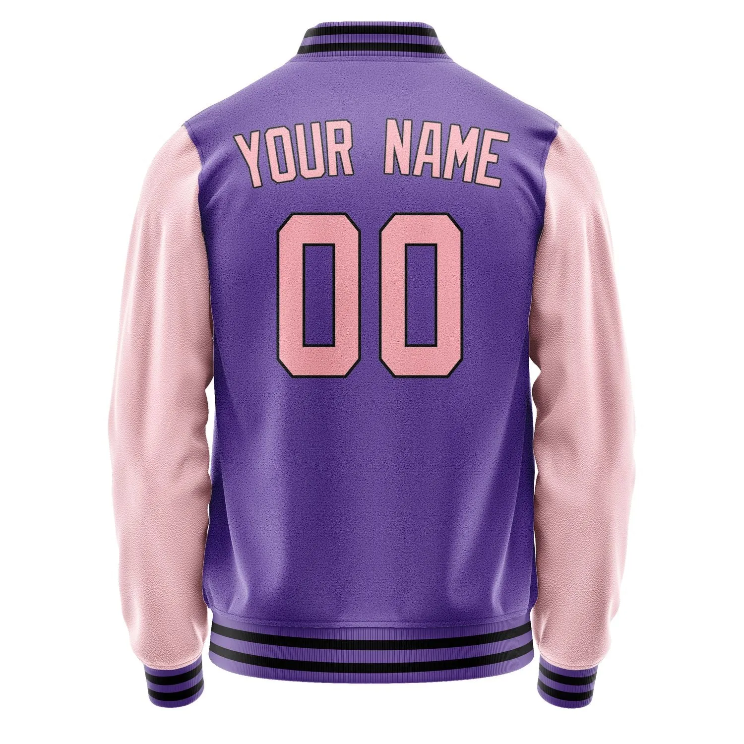 Custom Light Purple Light Pink Jacket sold by Tailorly product image thumbnail 3
