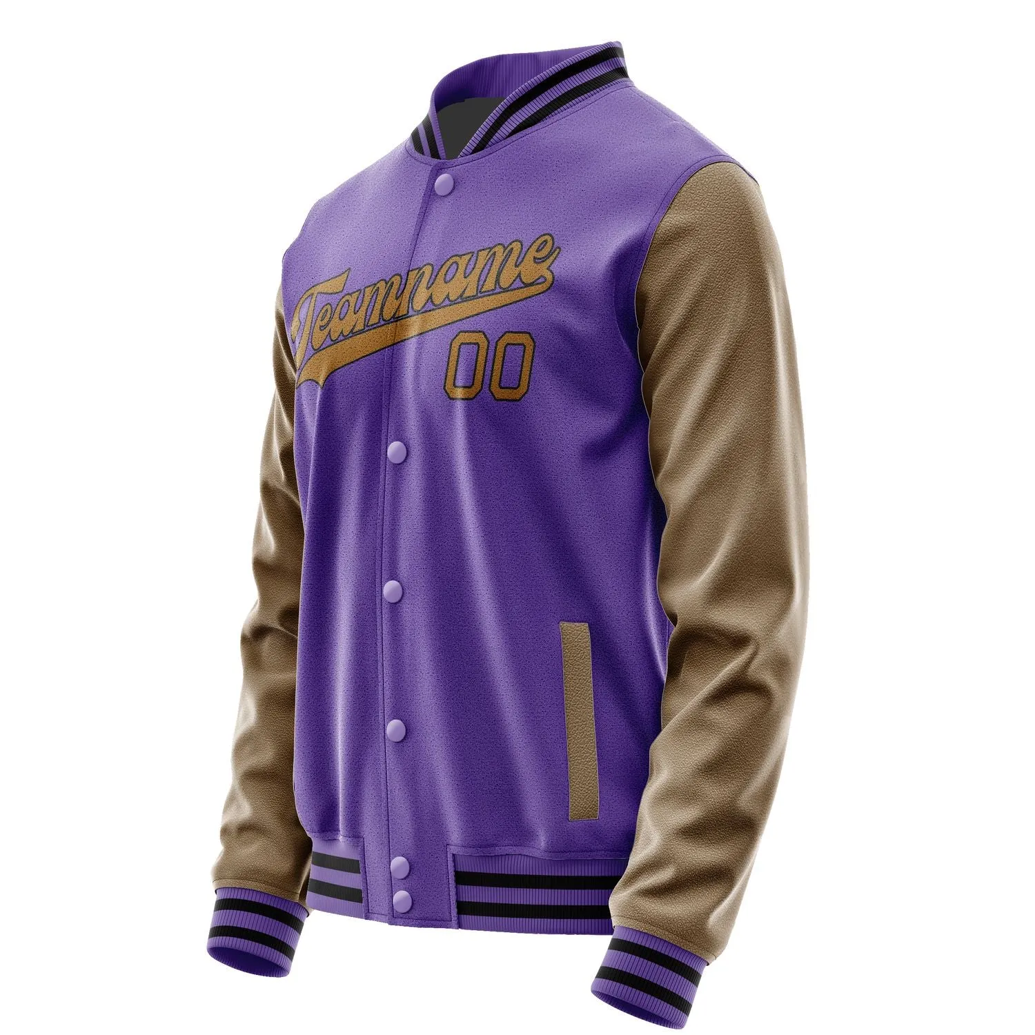 Custom Light Purple Khaki Jacket sold by Tailorly product image thumbnail 2