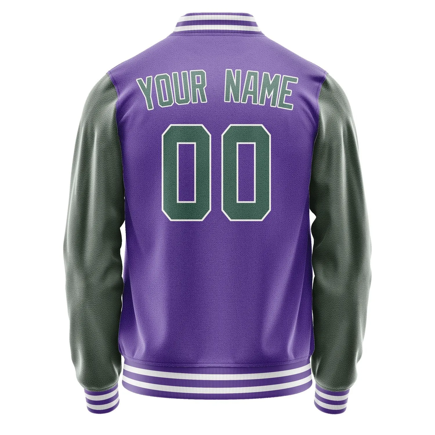 Custom Light Purple Blue Green Jacket sold by Tailorly product image thumbnail 3