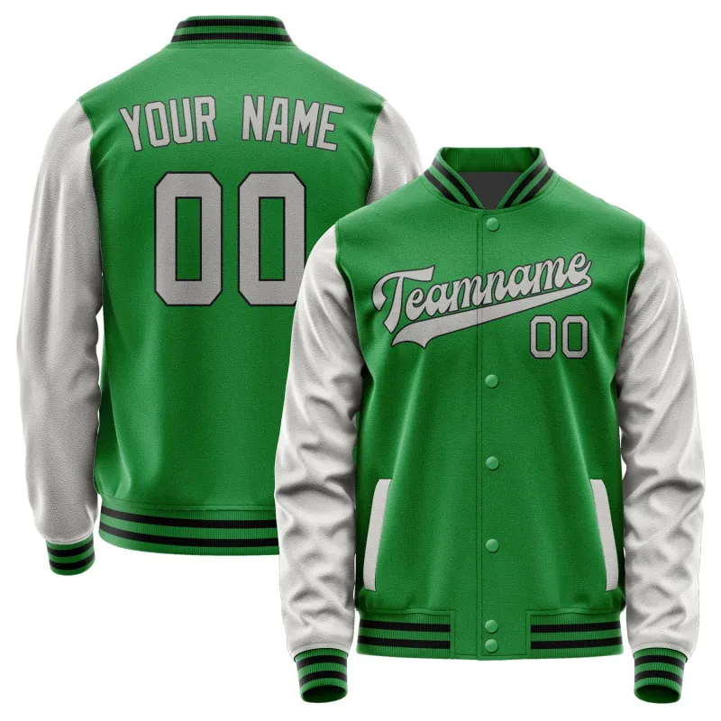 Custom Emerald Green Gray Jacket sold by Tailorly