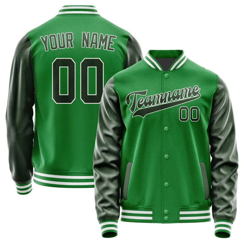 Custom Emerald Green Dark Green Jacket sold by Tailorly