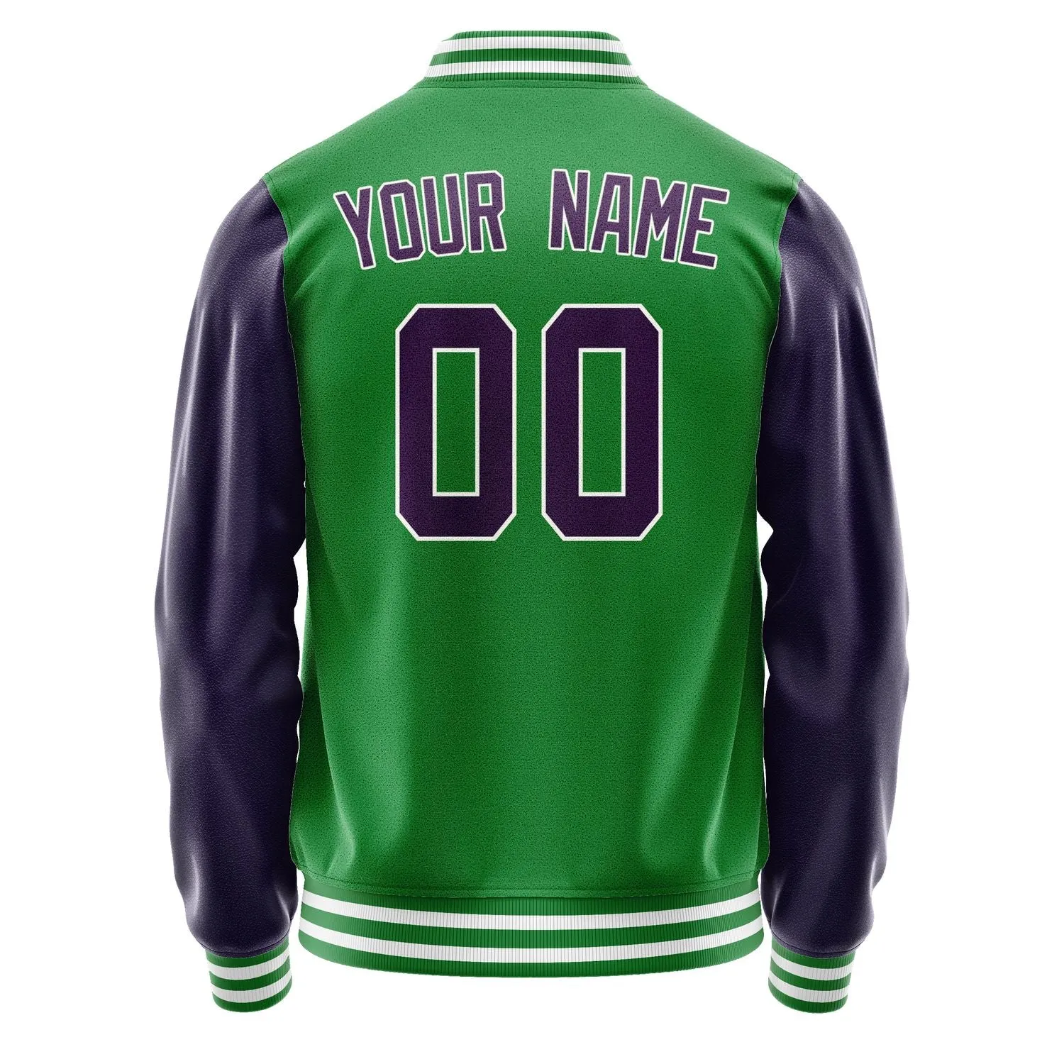 Custom Emerald Green Purple Jacket sold by Tailorly product image thumbnail 3