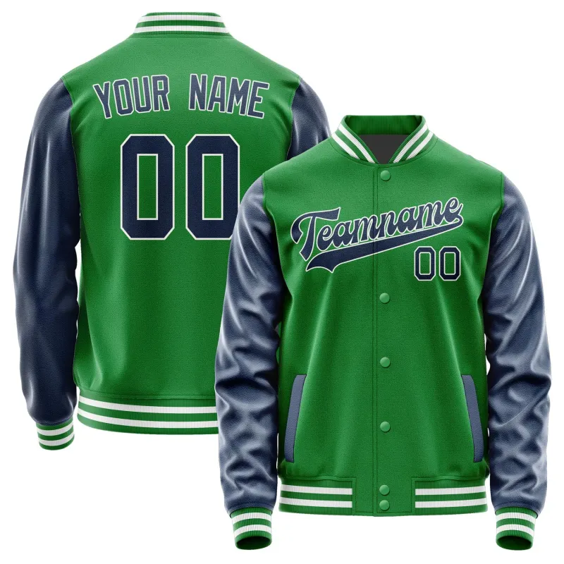 Custom Emerald Green Blue Jacket sold by Tailorly