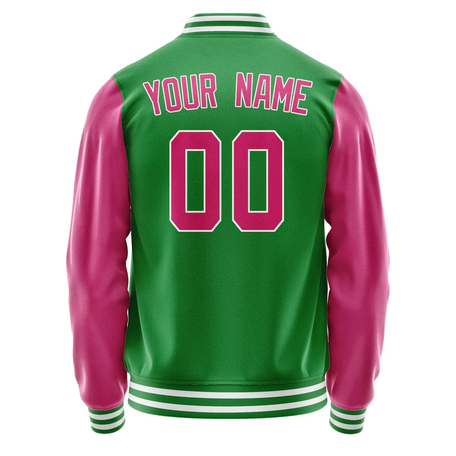 Custom Emerald Green Pink Jacket sold by Tailorly product image thumbnail 3
