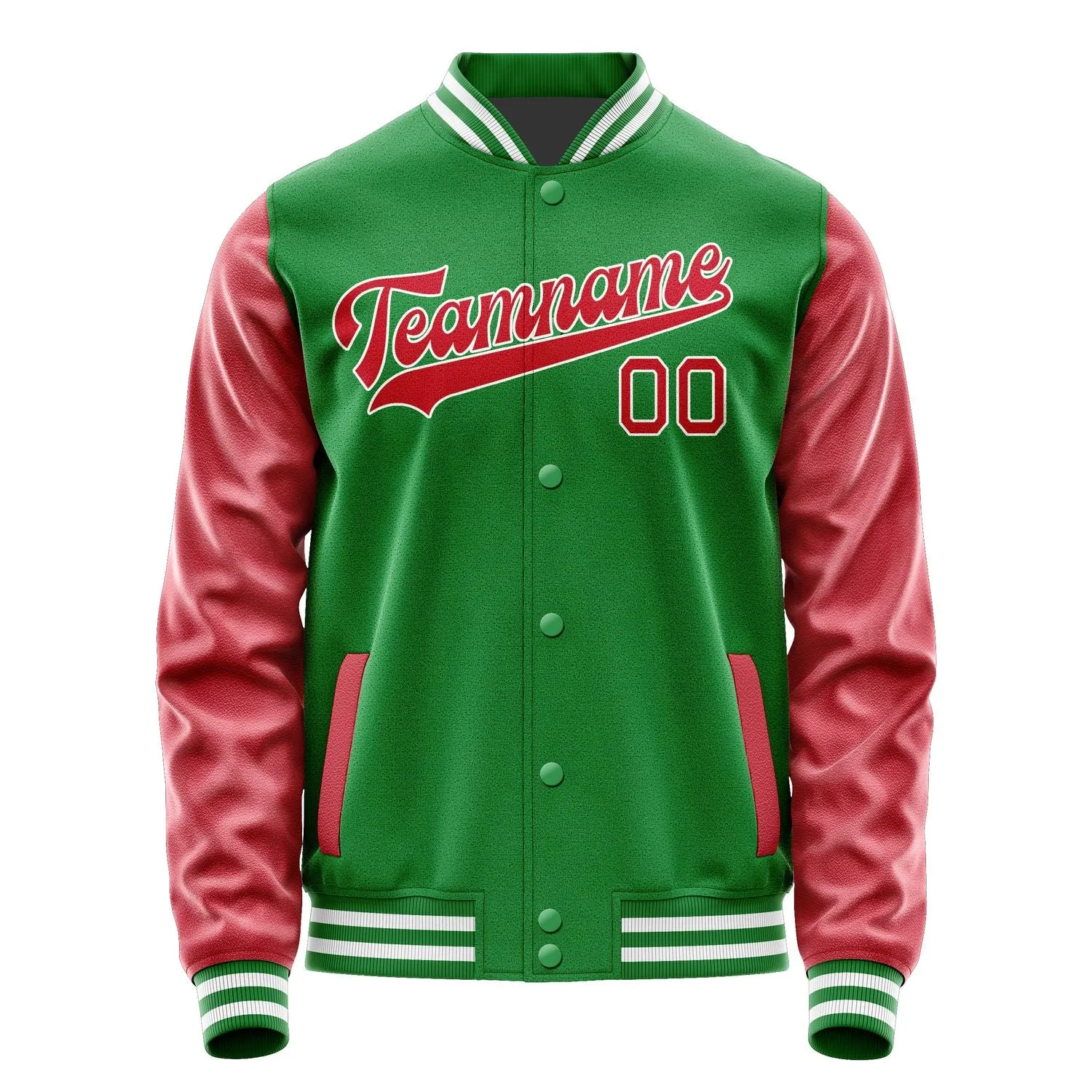 Custom Emerald Green Red Jacket sold by Tailorly product image thumbnail 4