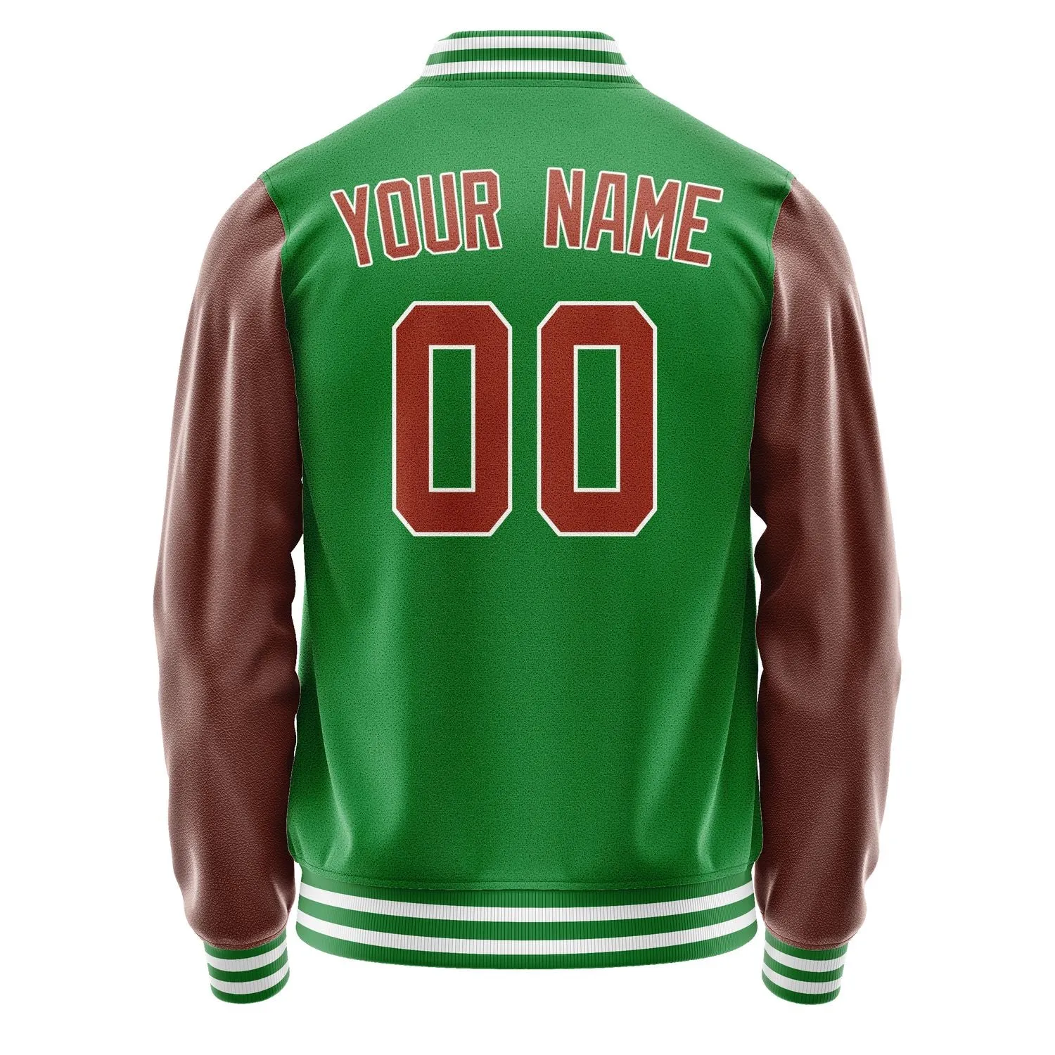Custom Emerald Green Coral Red Jacket sold by Tailorly product image thumbnail 3