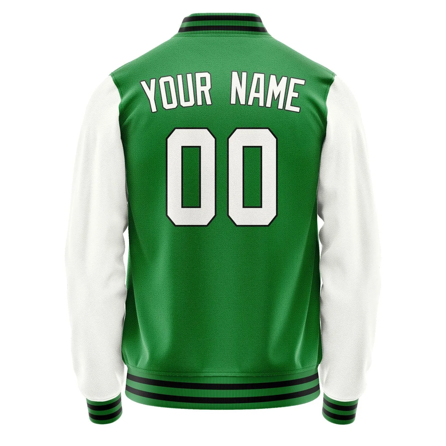 Custom Emerald Green White Jacket sold by Tailorly product image thumbnail 3