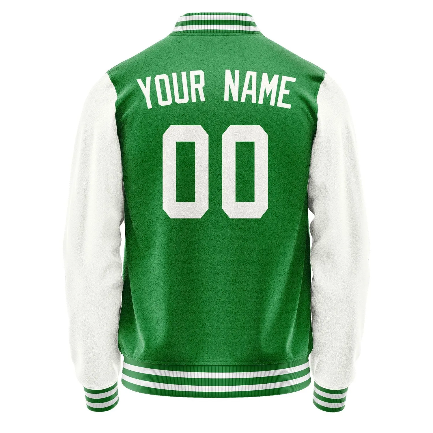 Custom Emerald Green White Jacket sold by Tailorly product image thumbnail 3