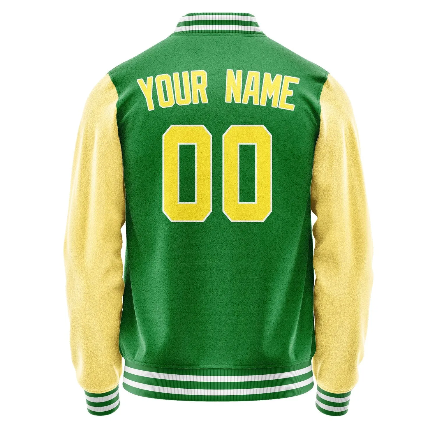 Custom Emerald Green Light Yellow Jacket sold by Tailorly product image thumbnail 3